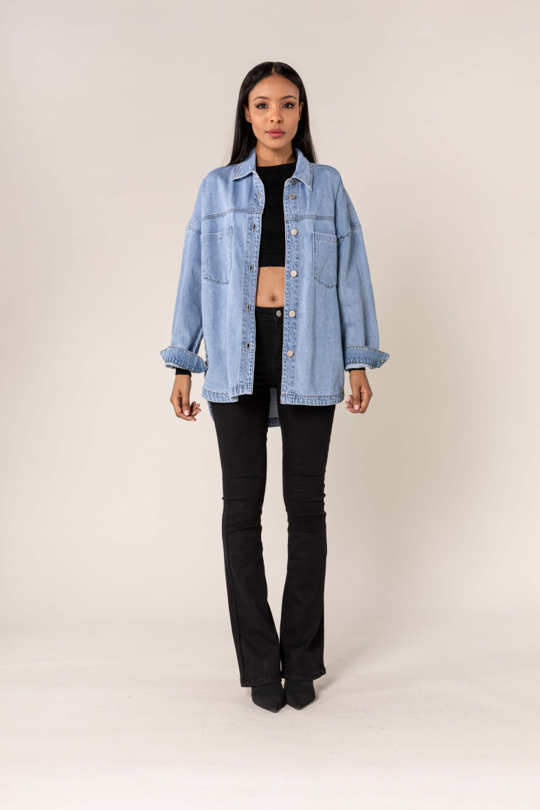Grossista Nina Carter - Camicia di jeans