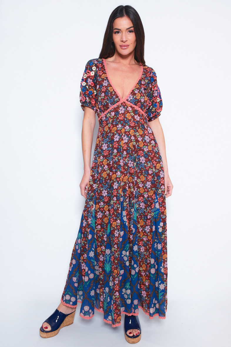 Wholesaler NJ Couture - Printed Dress
