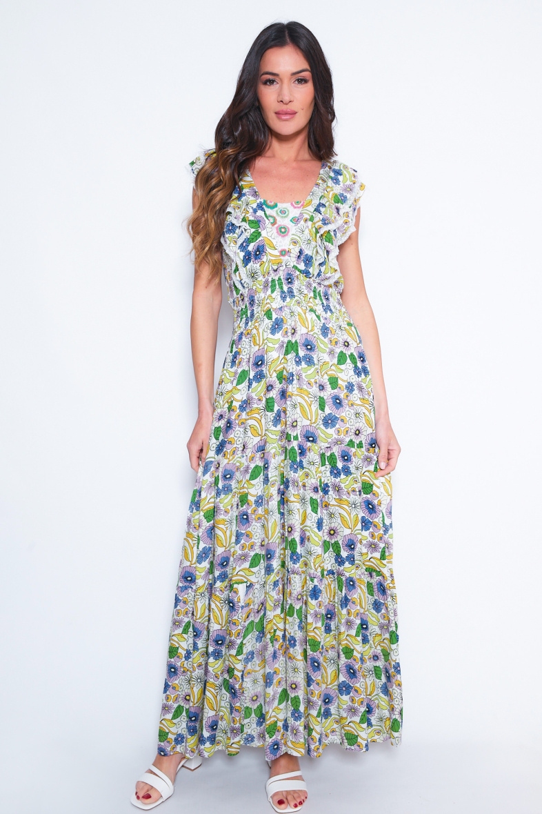 Wholesaler NJ Couture - Printed Dress