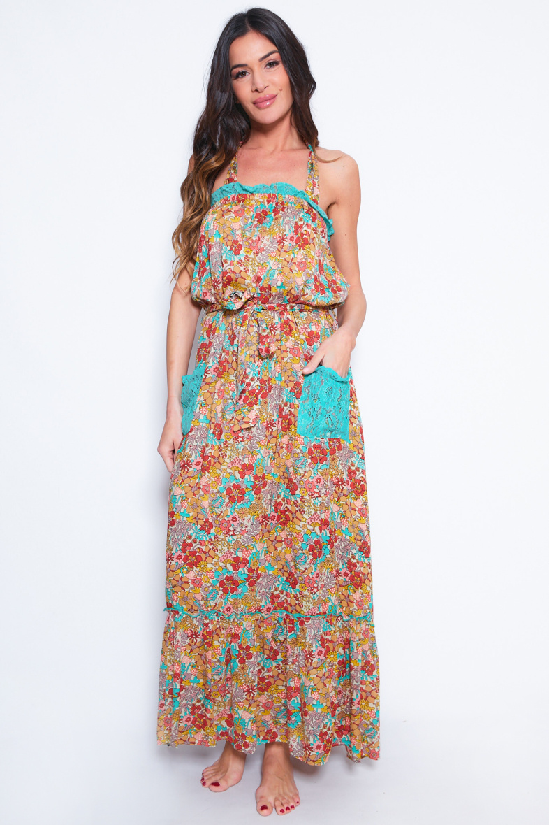 Wholesaler NJ Couture - Printed Dress