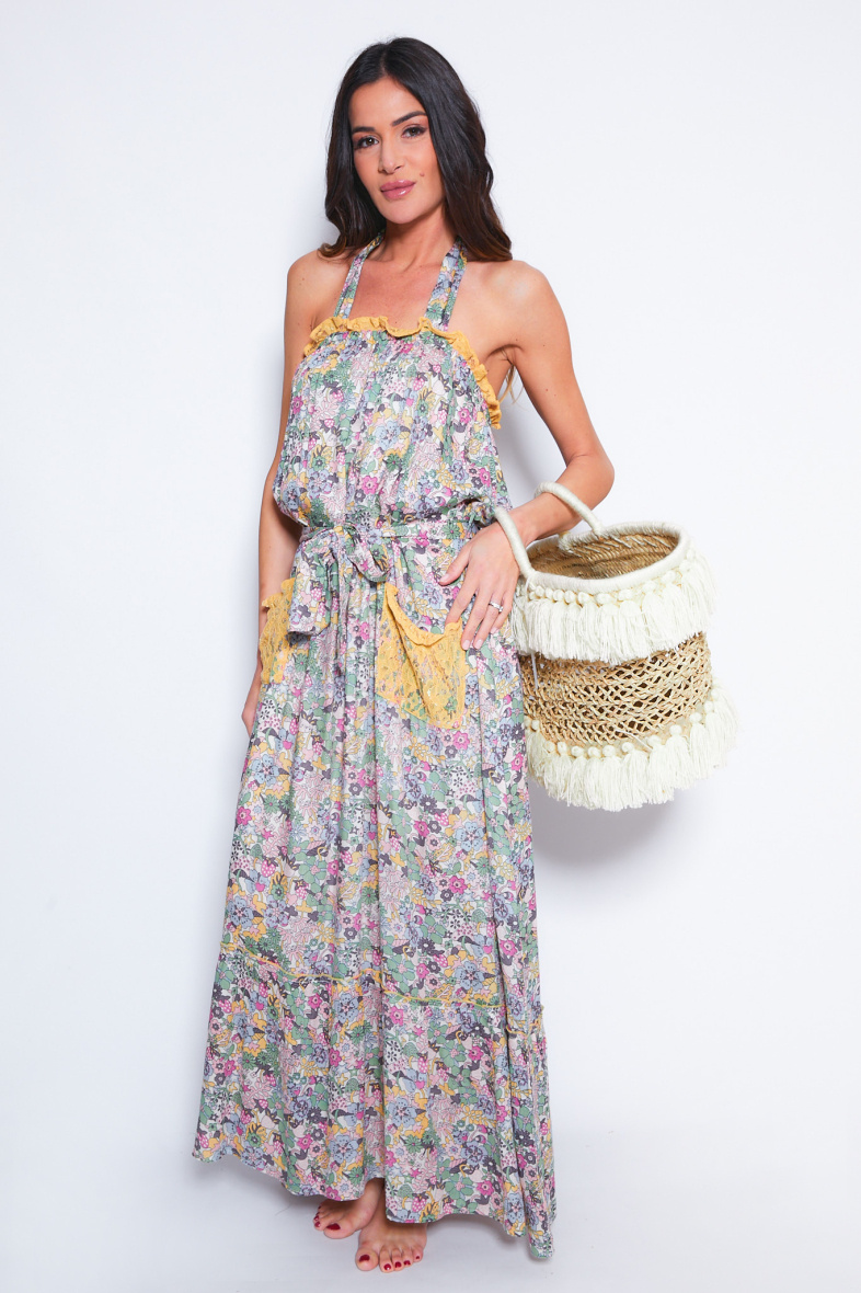 Wholesaler NJ Couture - Printed Dress