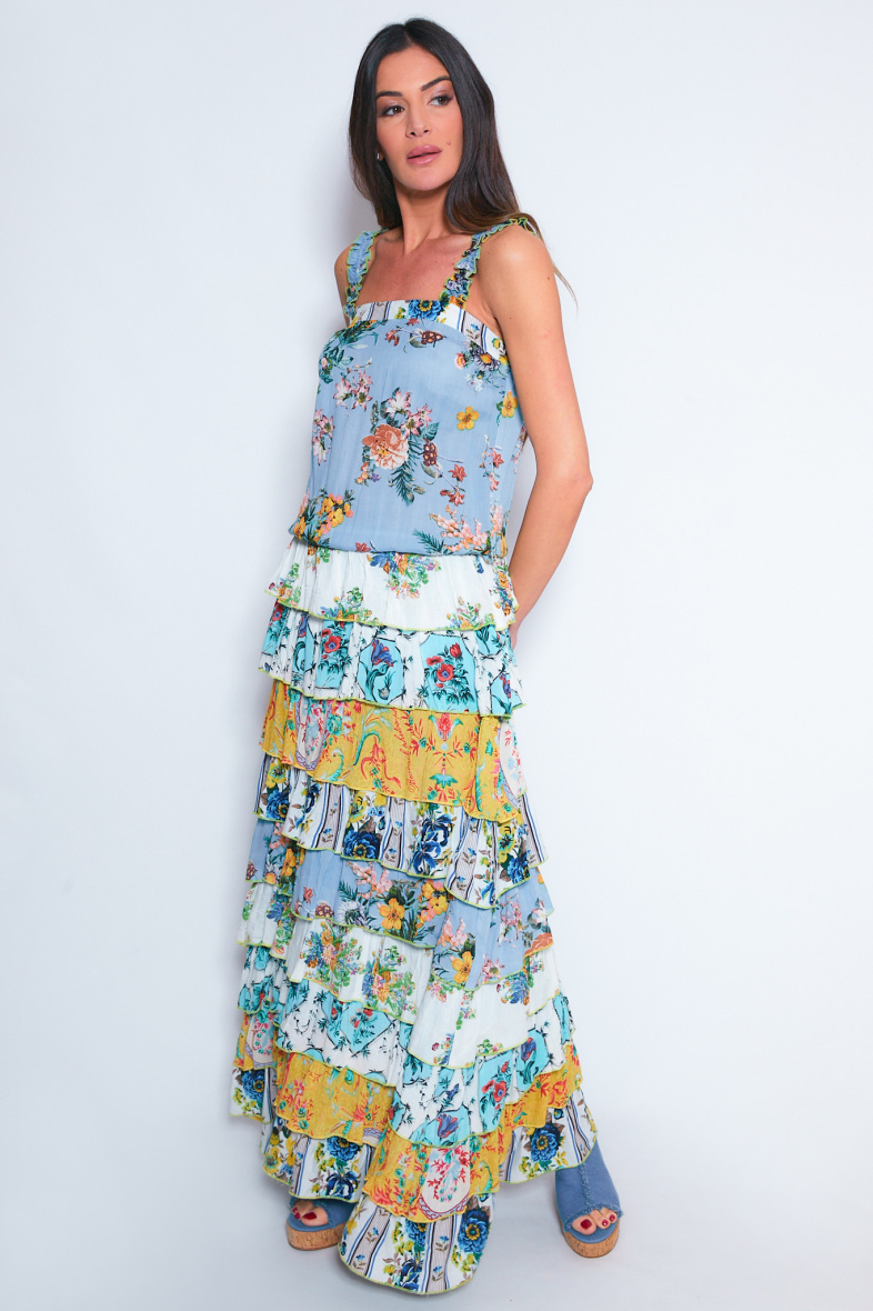 Wholesaler NJ Couture - Printed Dress