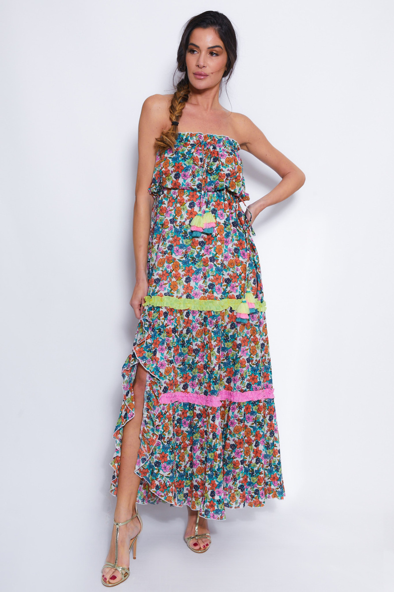 Wholesaler NJ Couture - Printed Dress