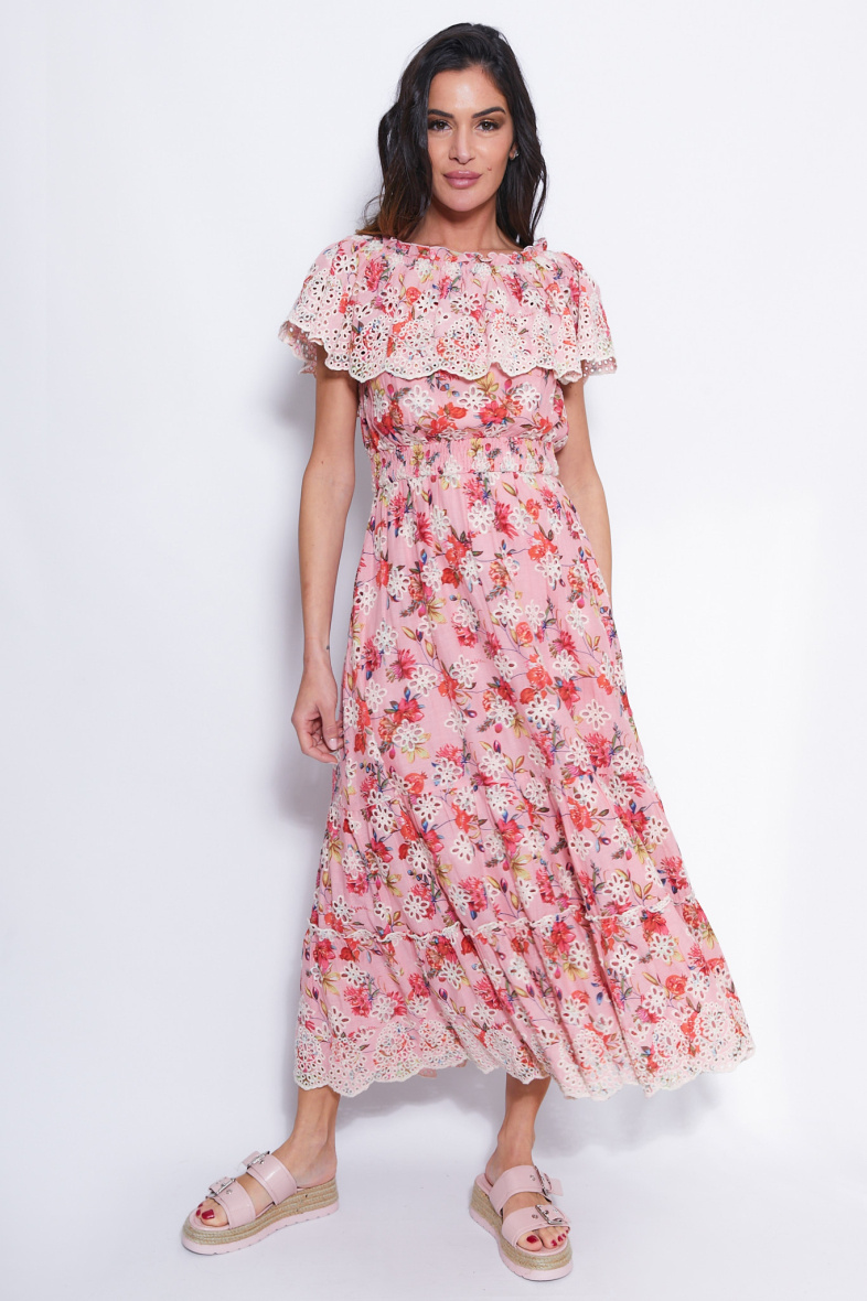 Wholesaler NJ Couture - Printed Dress