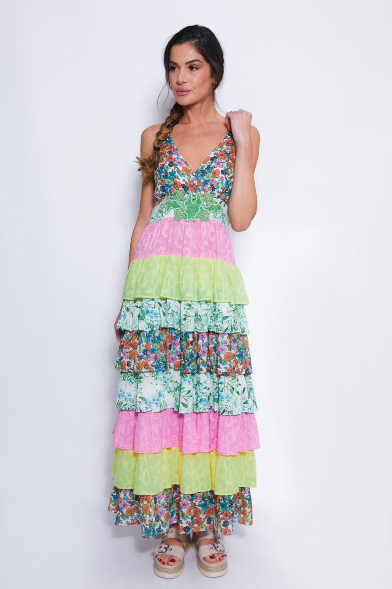 Wholesaler NJ Couture - Printed Dress