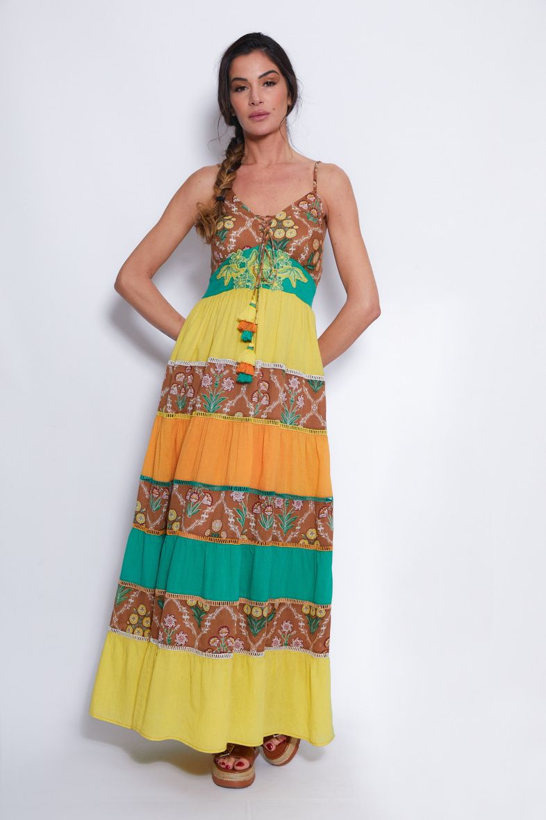 Wholesaler NJ Couture - Printed Dress