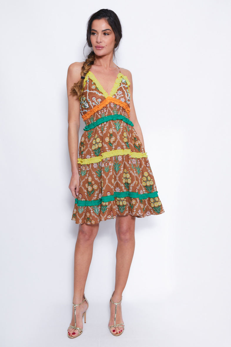 Wholesaler NJ Couture - Printed Dress