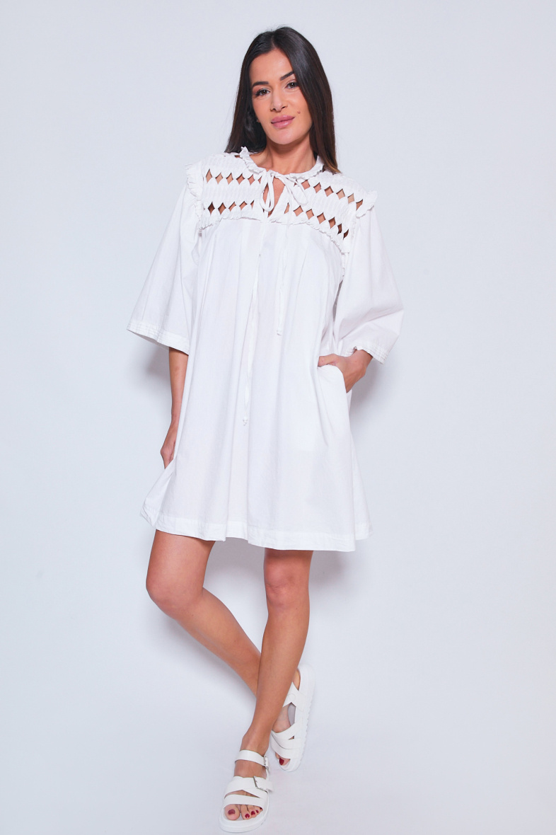 Wholesaler NJ Couture - Dress with Embroidery