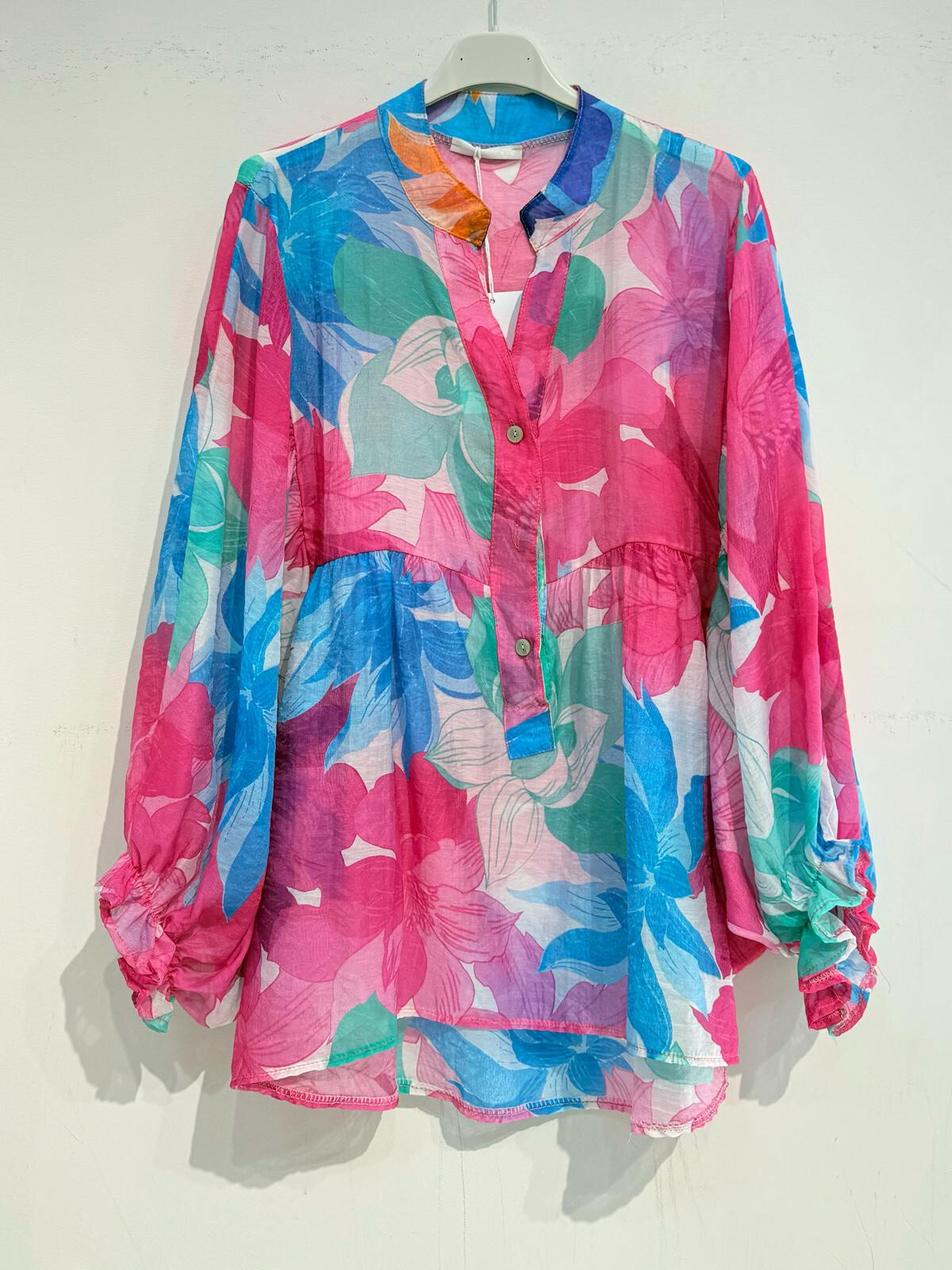 Wholesaler Noéline - Cotton -printed blouse
