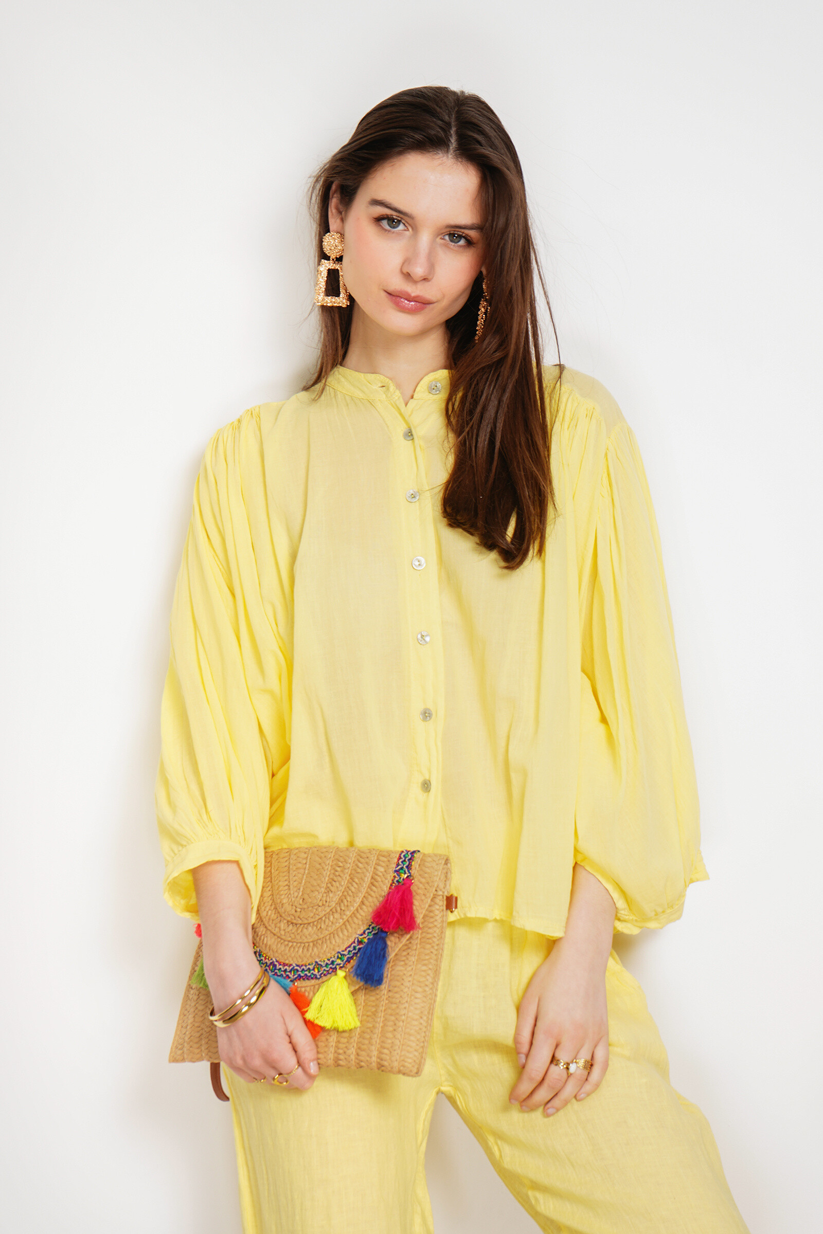 Wholesaler Noéline - Cotton sail blouse