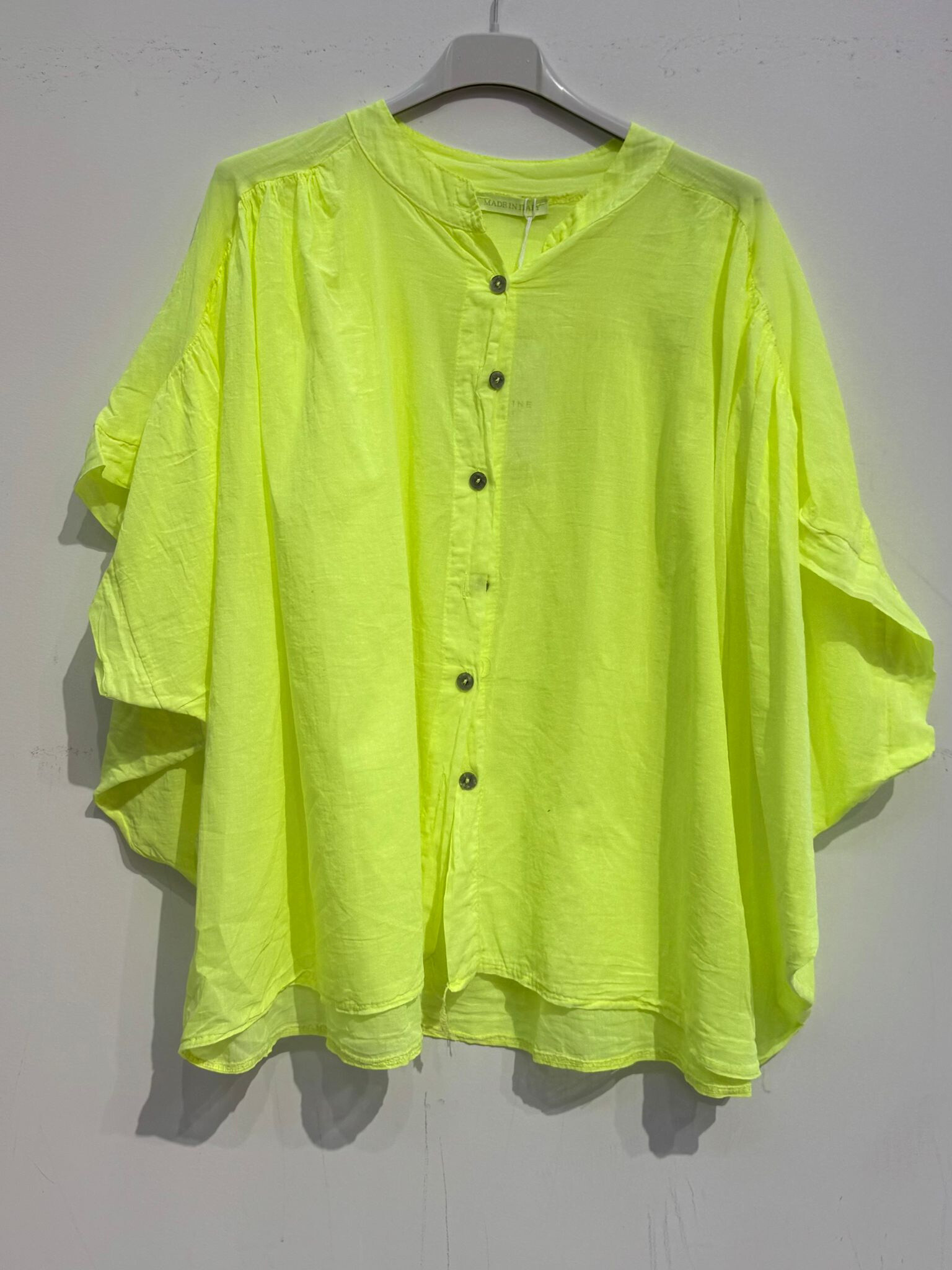 Grossista Noéline - Blusa a vela di cotone maniche corte