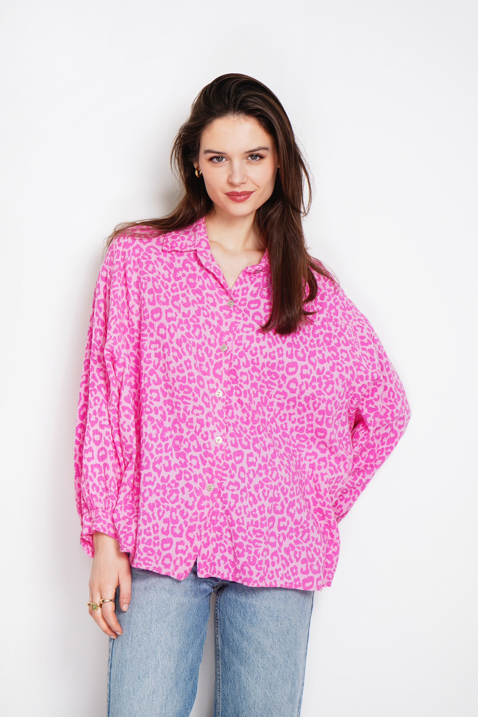Grossista Noéline - Camicia stampata in cotone
