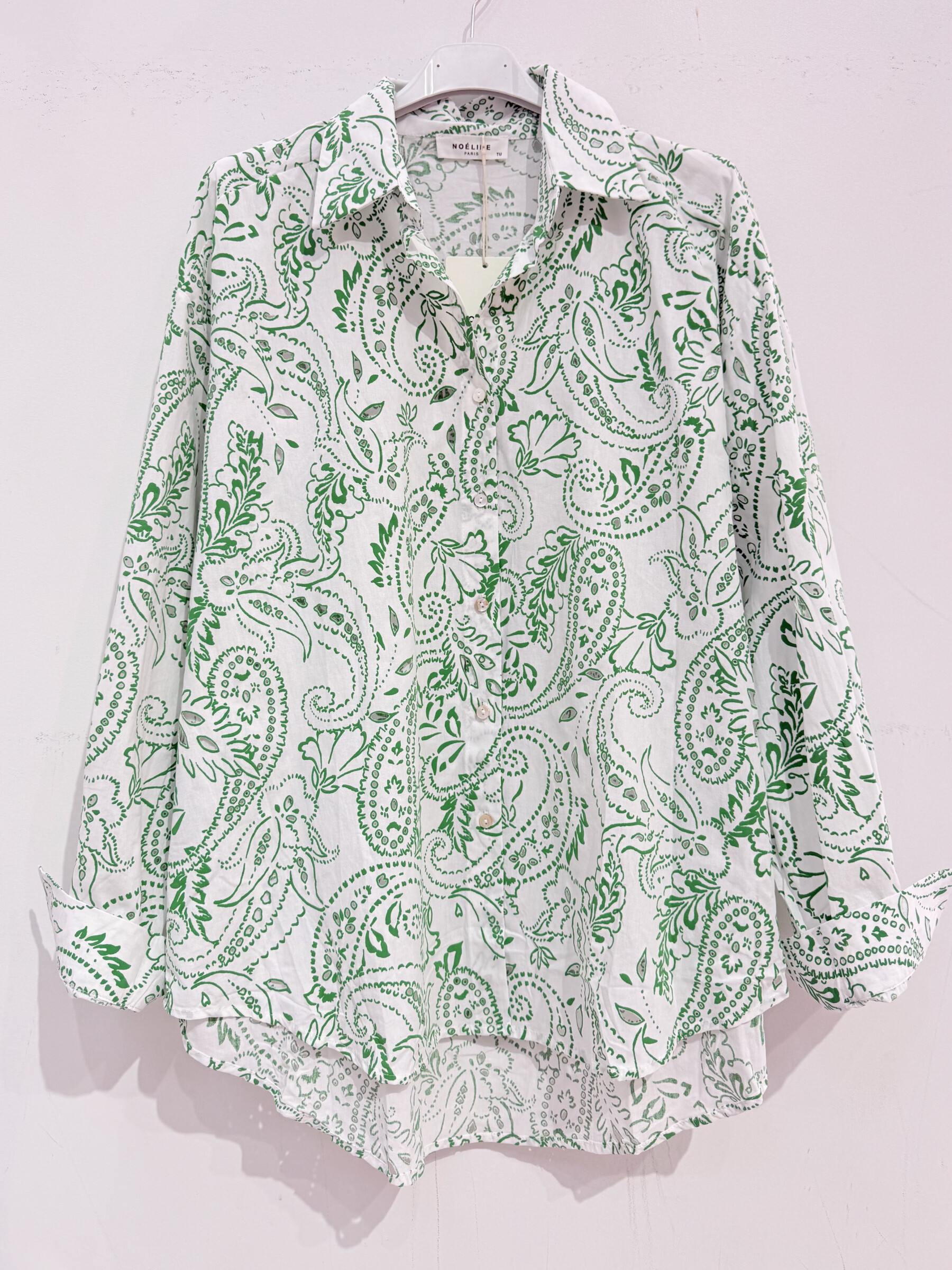 Großhändler Noéline - Kaschmirdruck -Shirt
