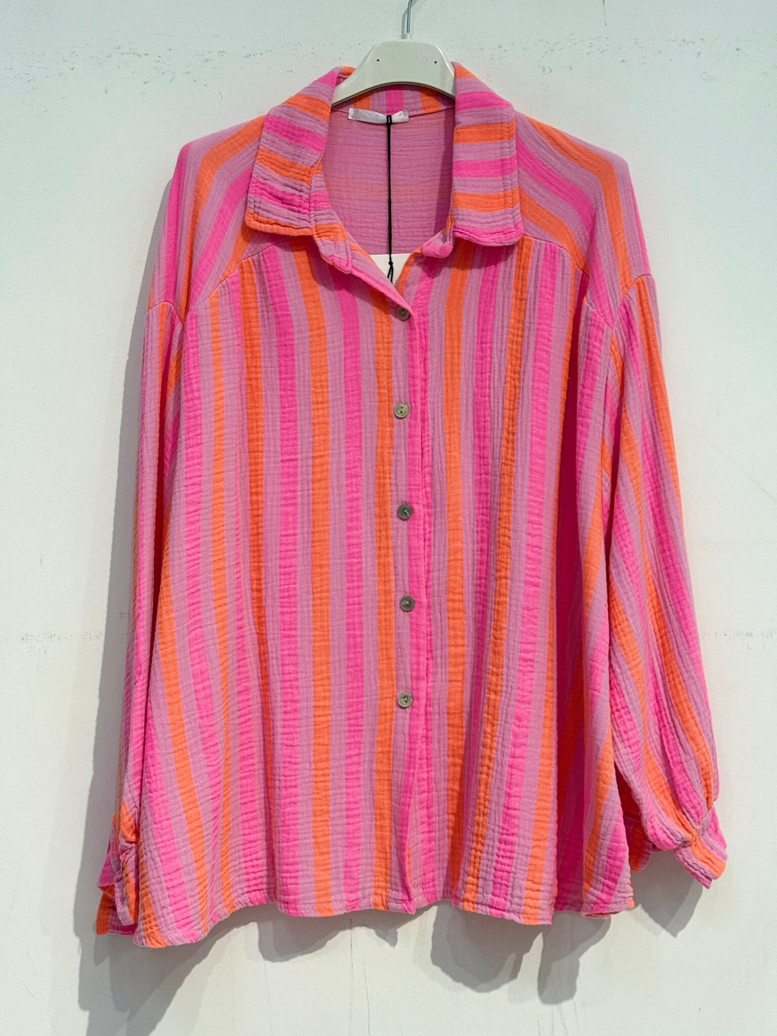Wholesaler Noéline - Cotton printed shirt