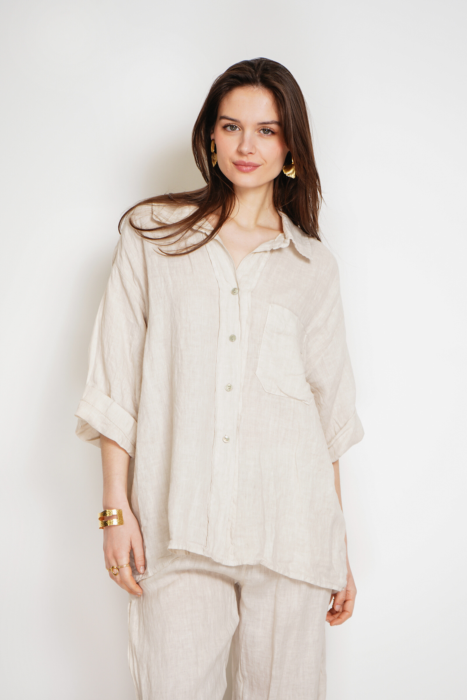 Wholesaler Noéline - Flax shirt