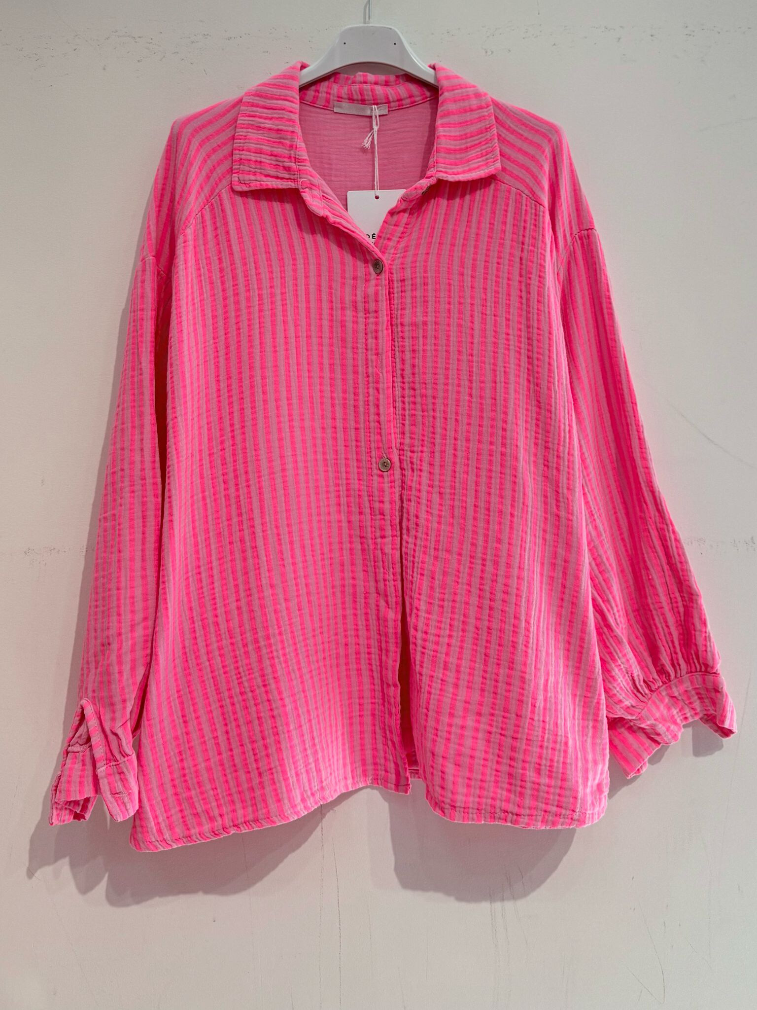 Grossista Noéline - Camicia stampata in cotone