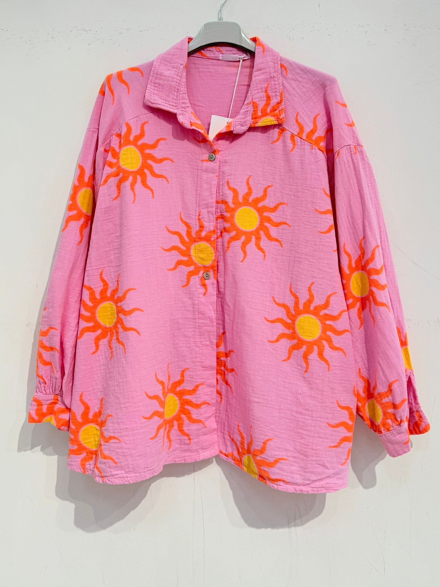 Wholesaler Noéline - Cotton gauze shirt