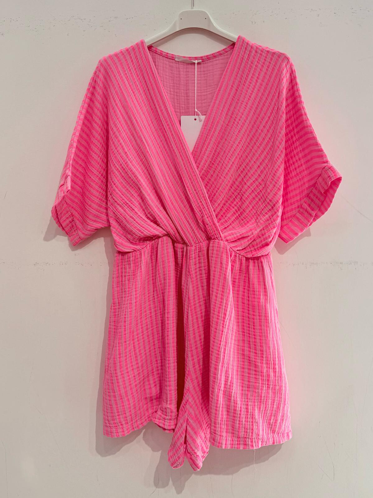 Wholesaler Noéline - Cotton gauze combishort