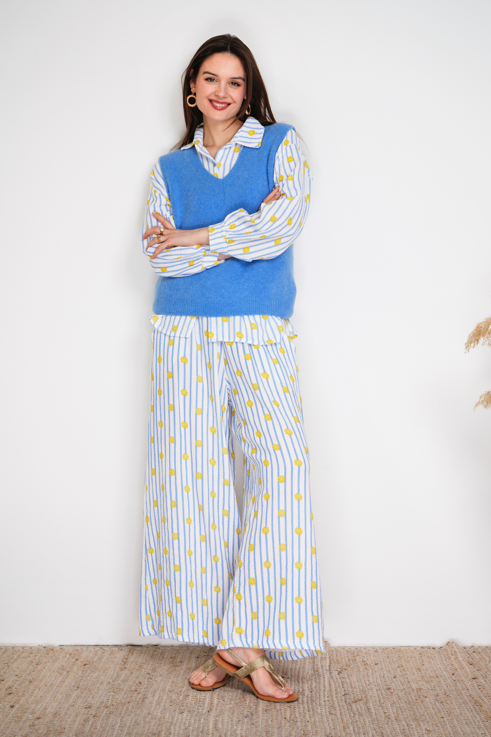 Grossiste Noéline - Pull sans manches en alpaga superfine