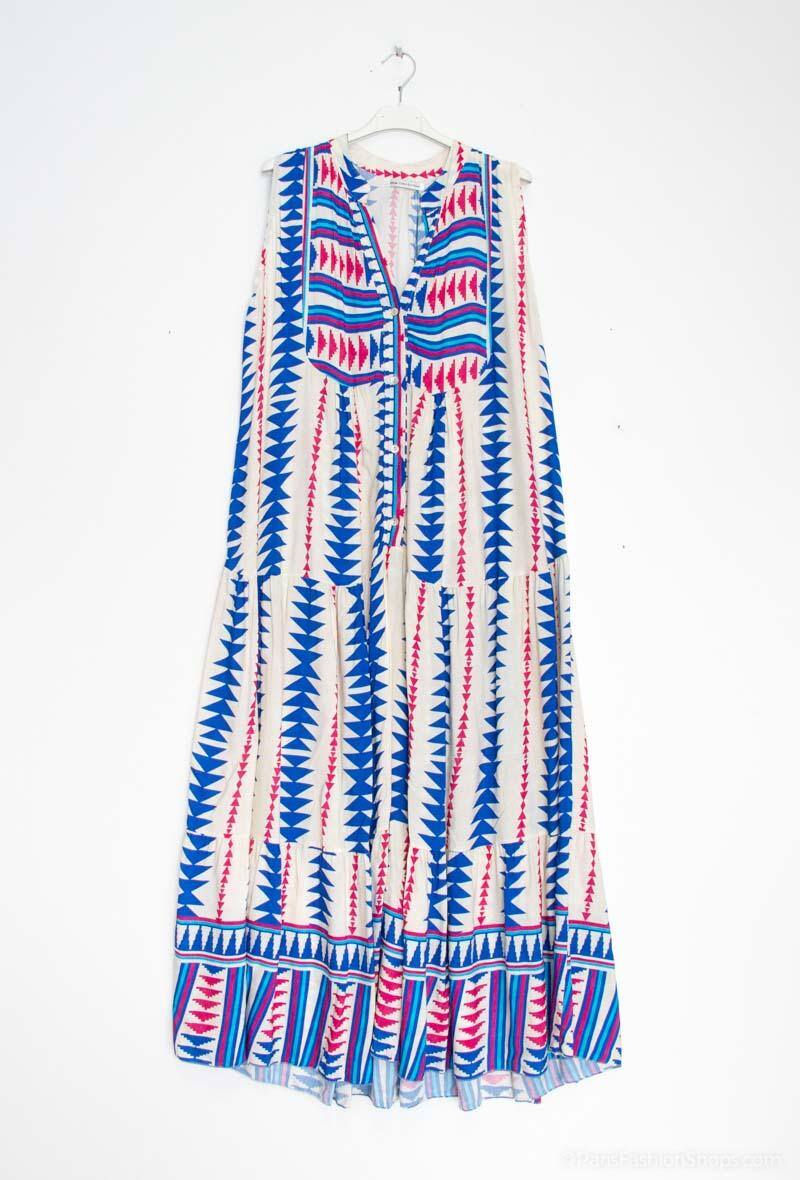 Großhändler Noéline - Langes bedrucktes Kleid