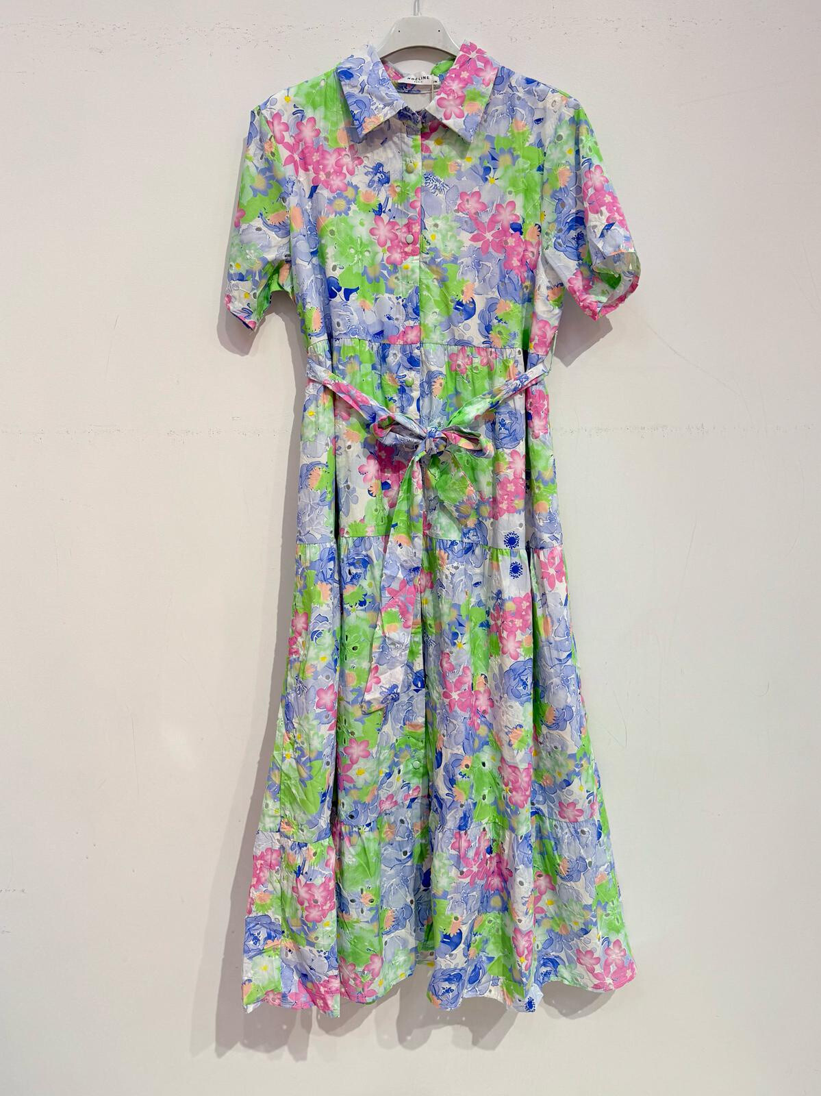 Großhändler Noéline - Blume English Stickkleid