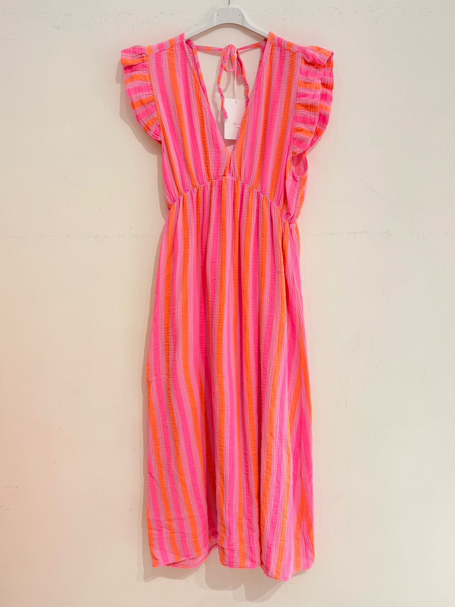 Grossiste Noéline - Robe imprimée en gaze de coton