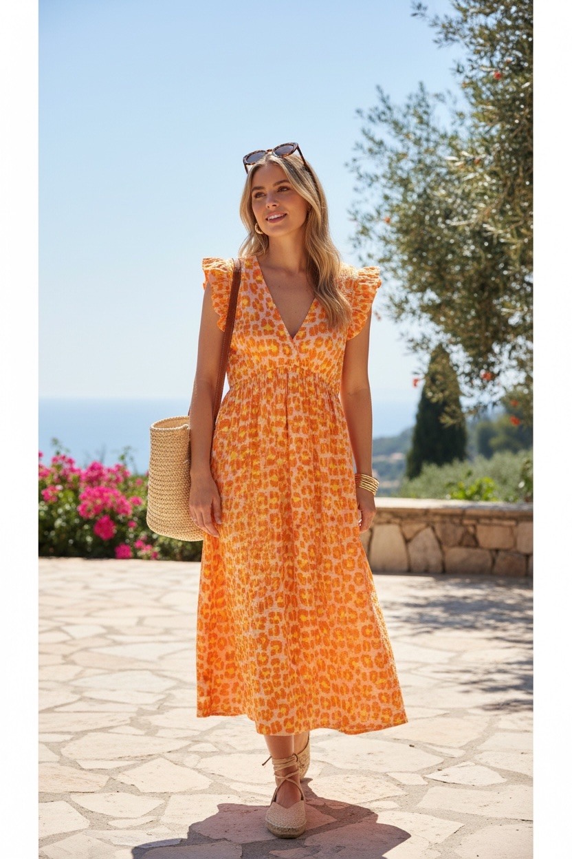 strapless open back dress Caravana Kimi Dress Burnt Orange One Size Made in Mexico