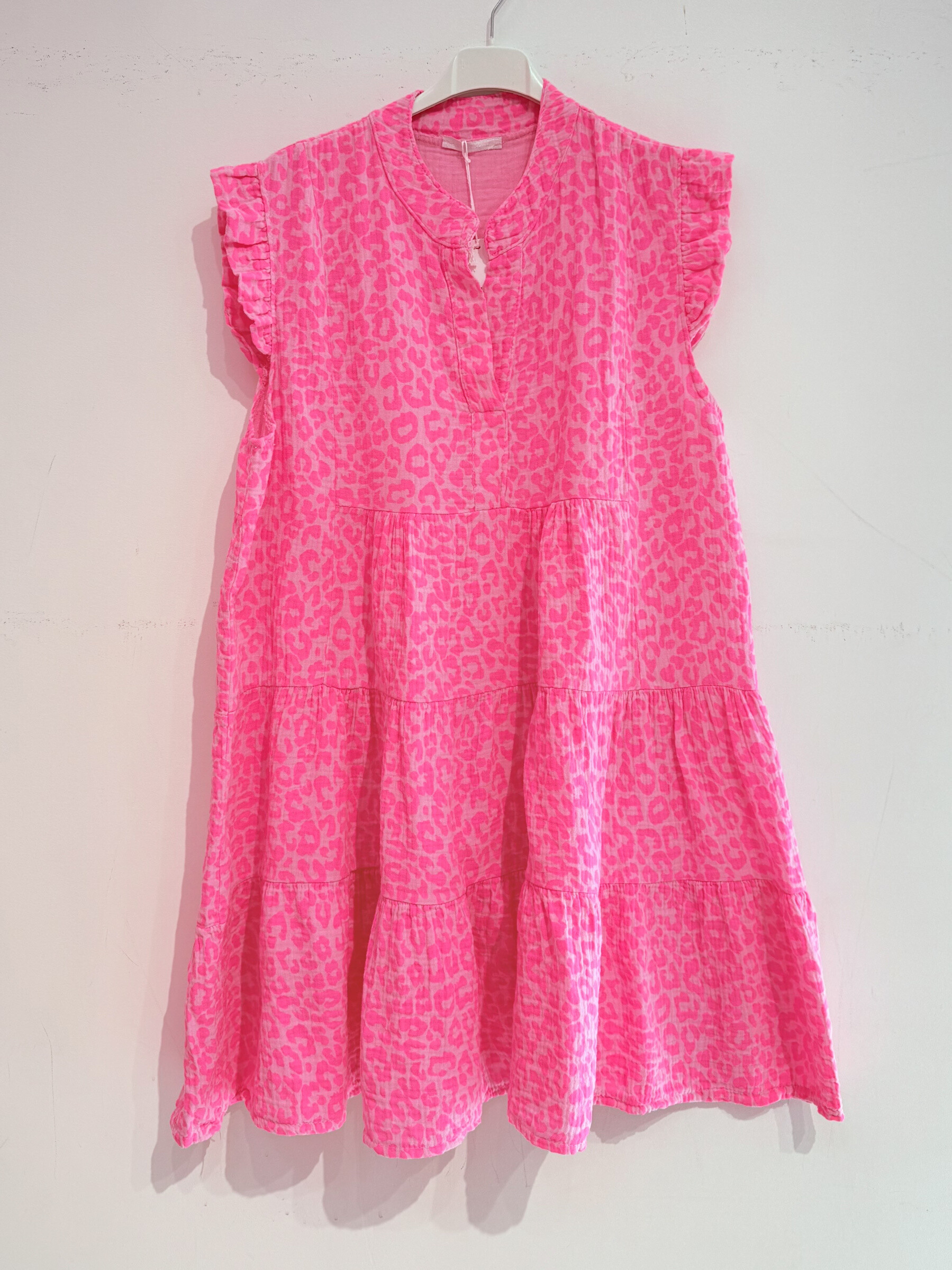 Großhändler Noéline - Baumwollgaze gedrucktes Kleid