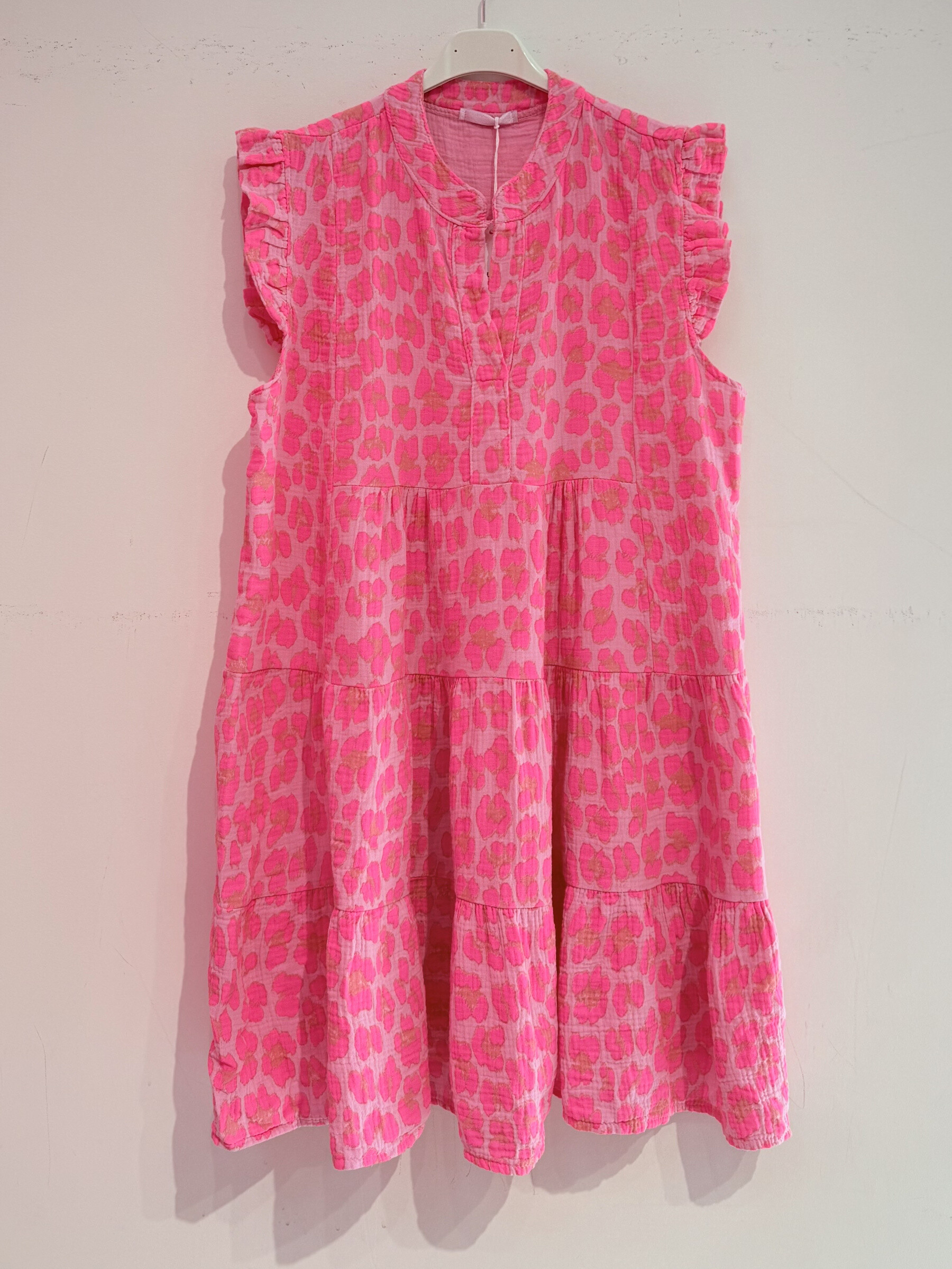 Großhändler Noéline - Baumwollgaze gedrucktes Kleid