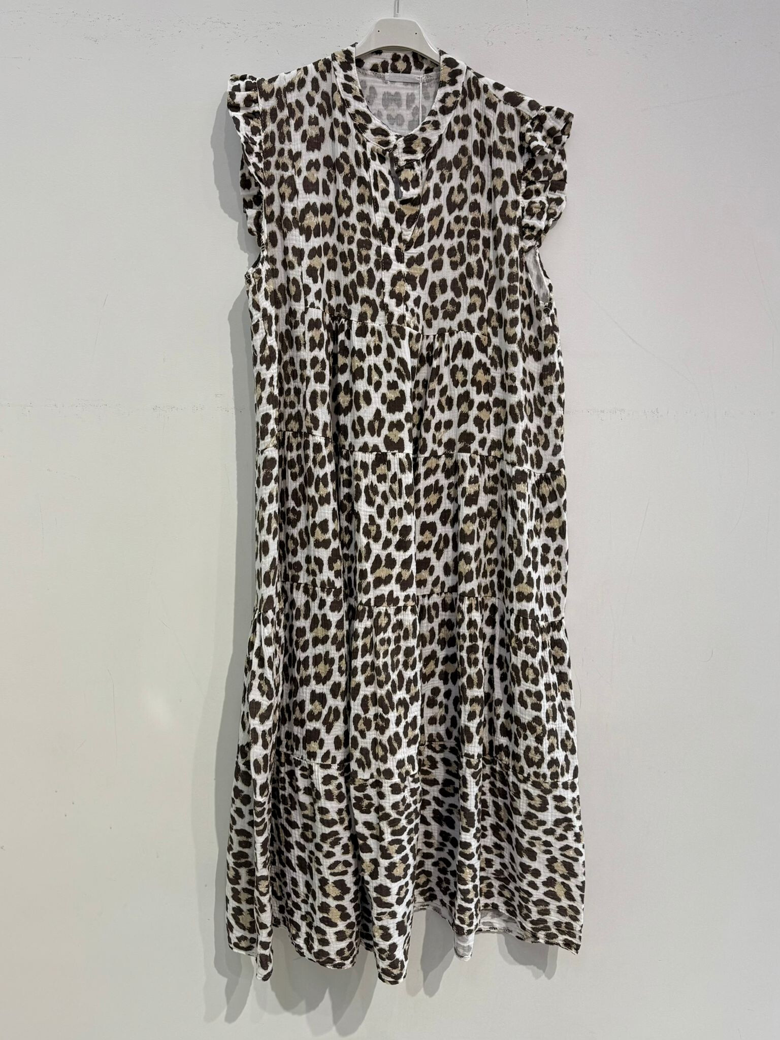 Großhändler Noéline - Baumwollgaze gedrucktes Kleid