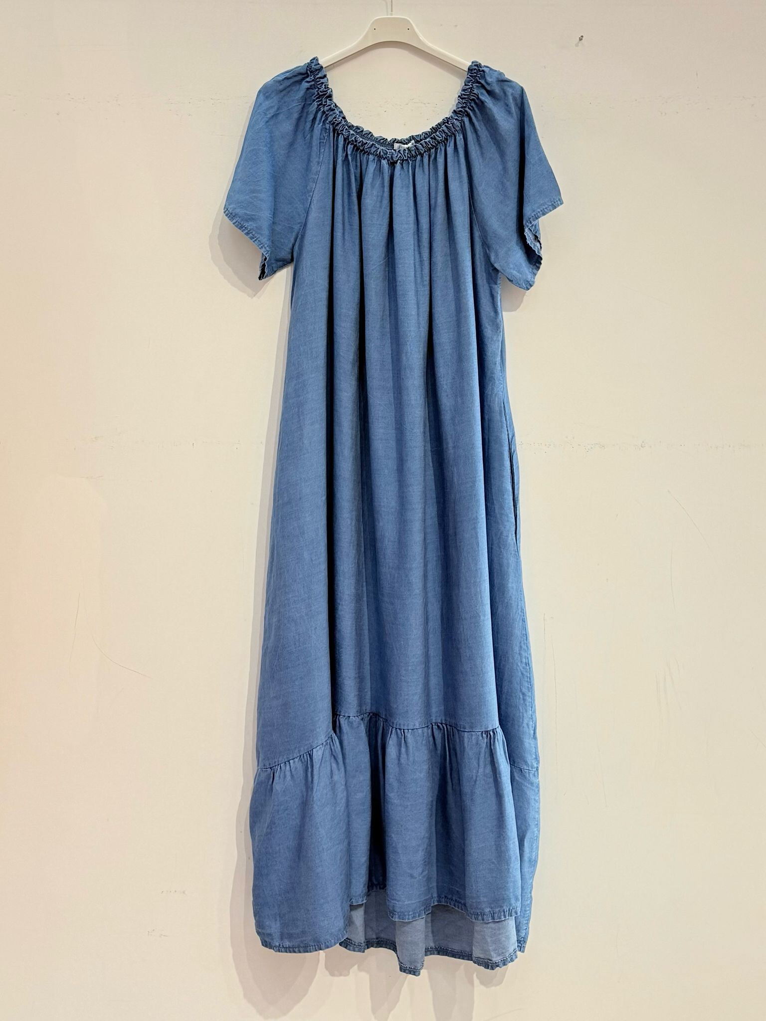 Großhändler Noéline - Langes Kleid in Tencel