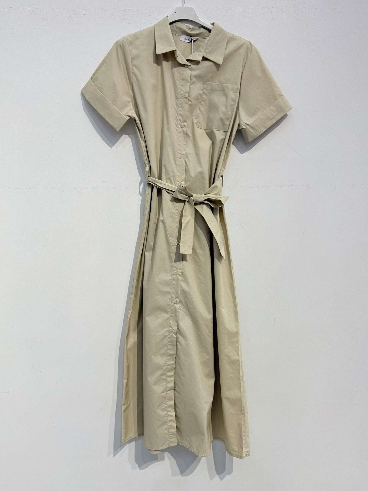 Großhändler Noéline - Langes Baumwollkleid