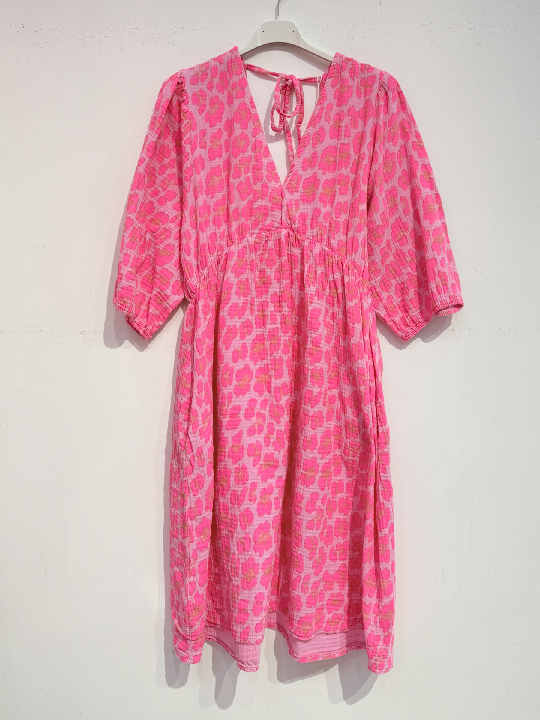 Großhändler Noéline - Kurzes Kleid in Baumwollgaze