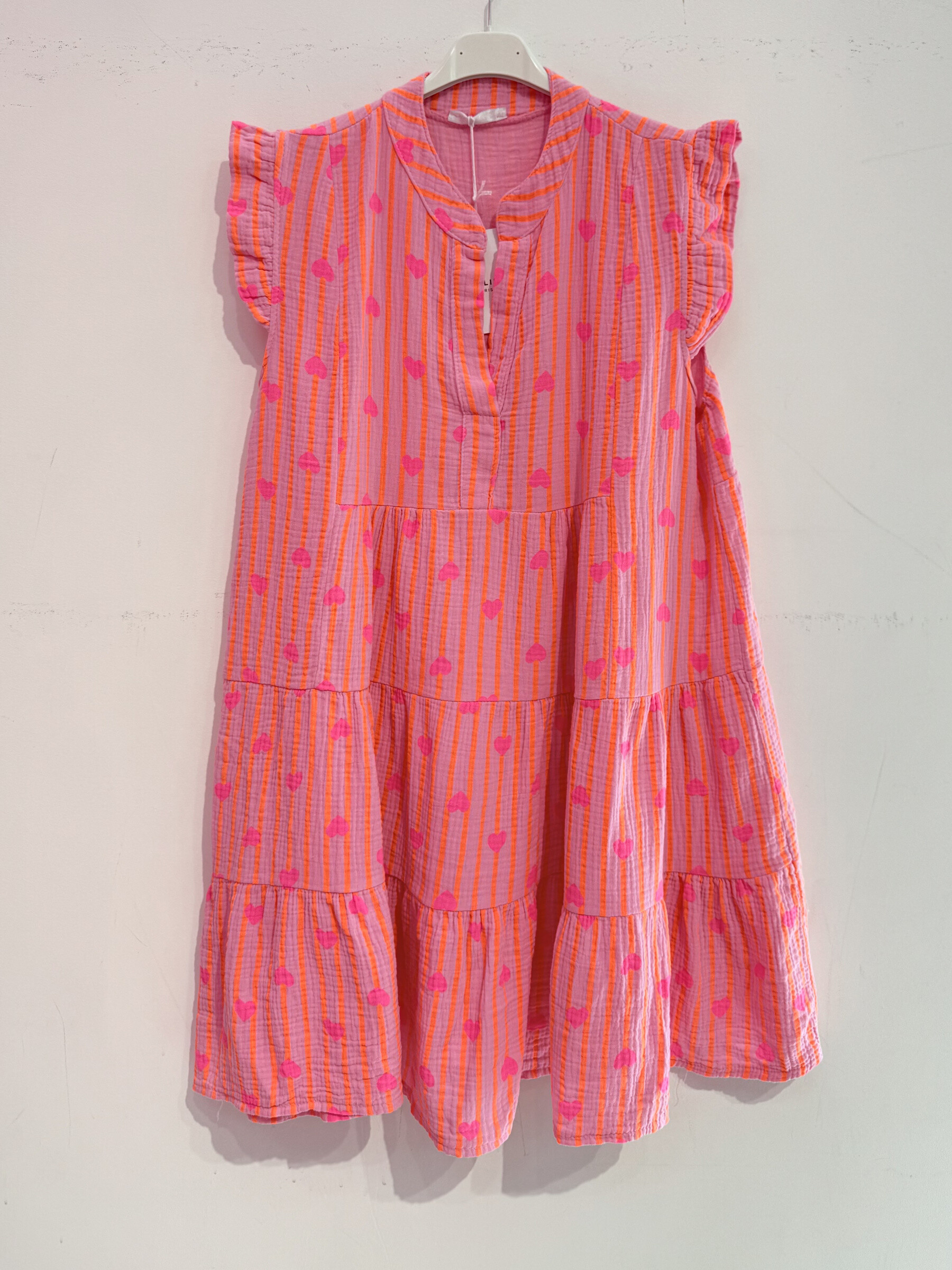 Grossiste Noéline - Robe imprimée en gaze de coton