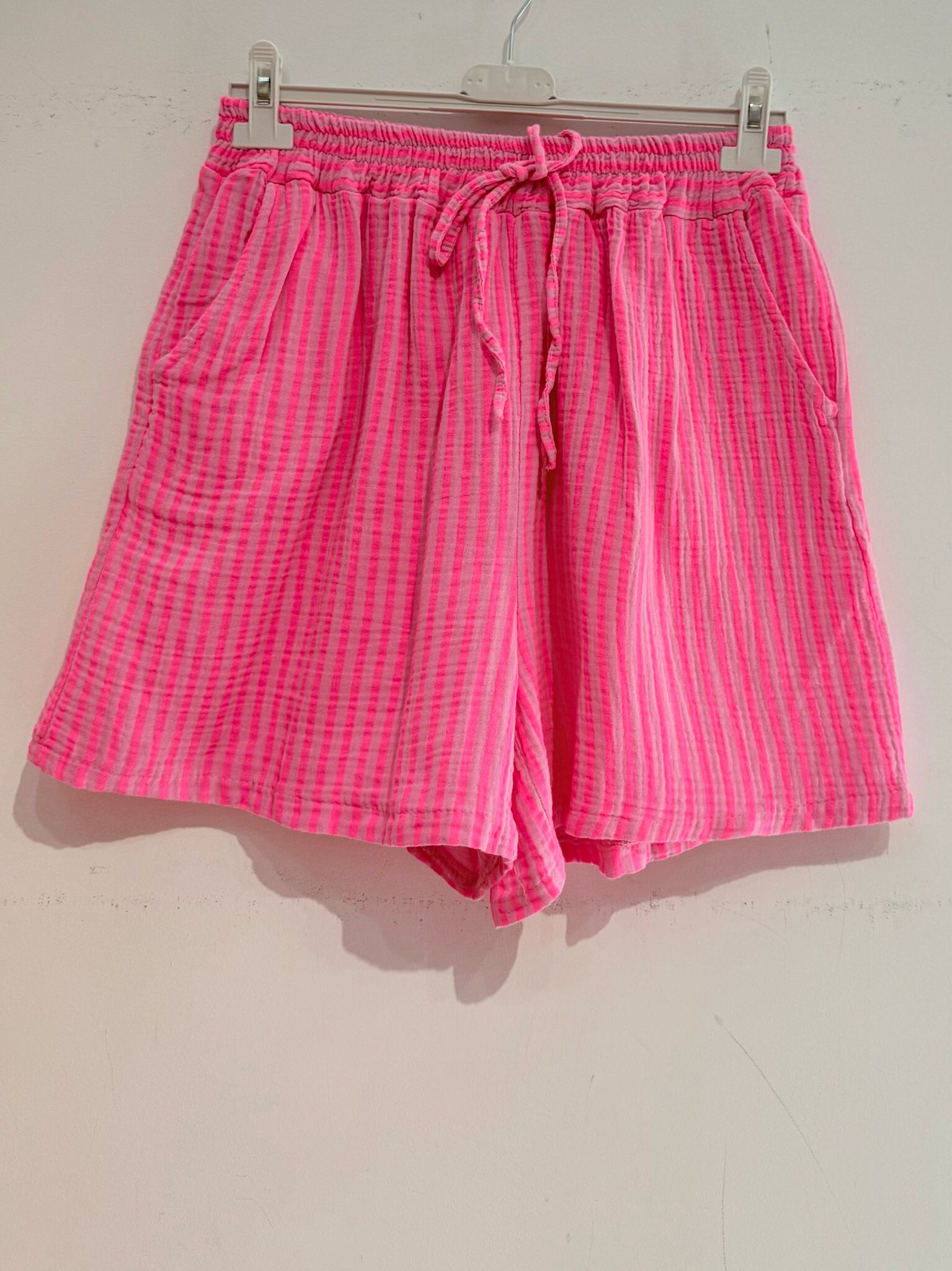 Grossiste Noéline - Short imprimé en gaze de coton