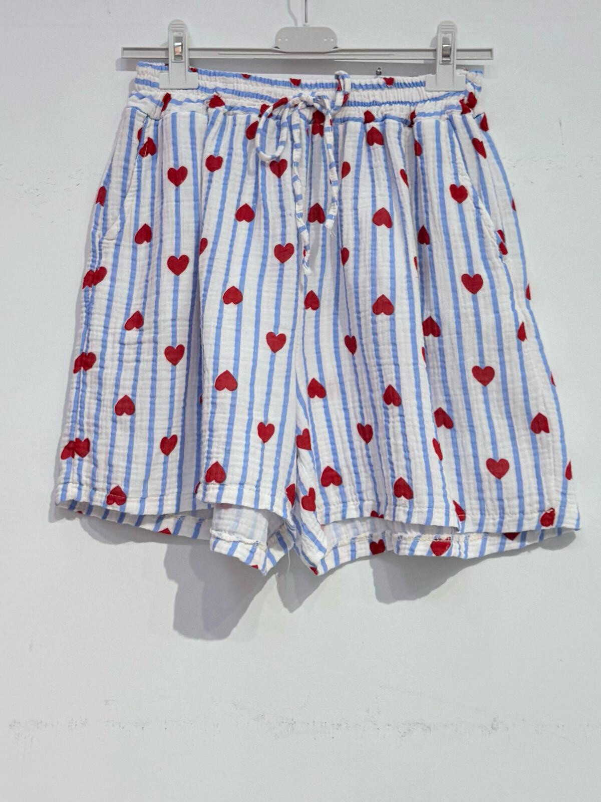 Grossista Noéline - Pantaloncini stampati in cotone stampato