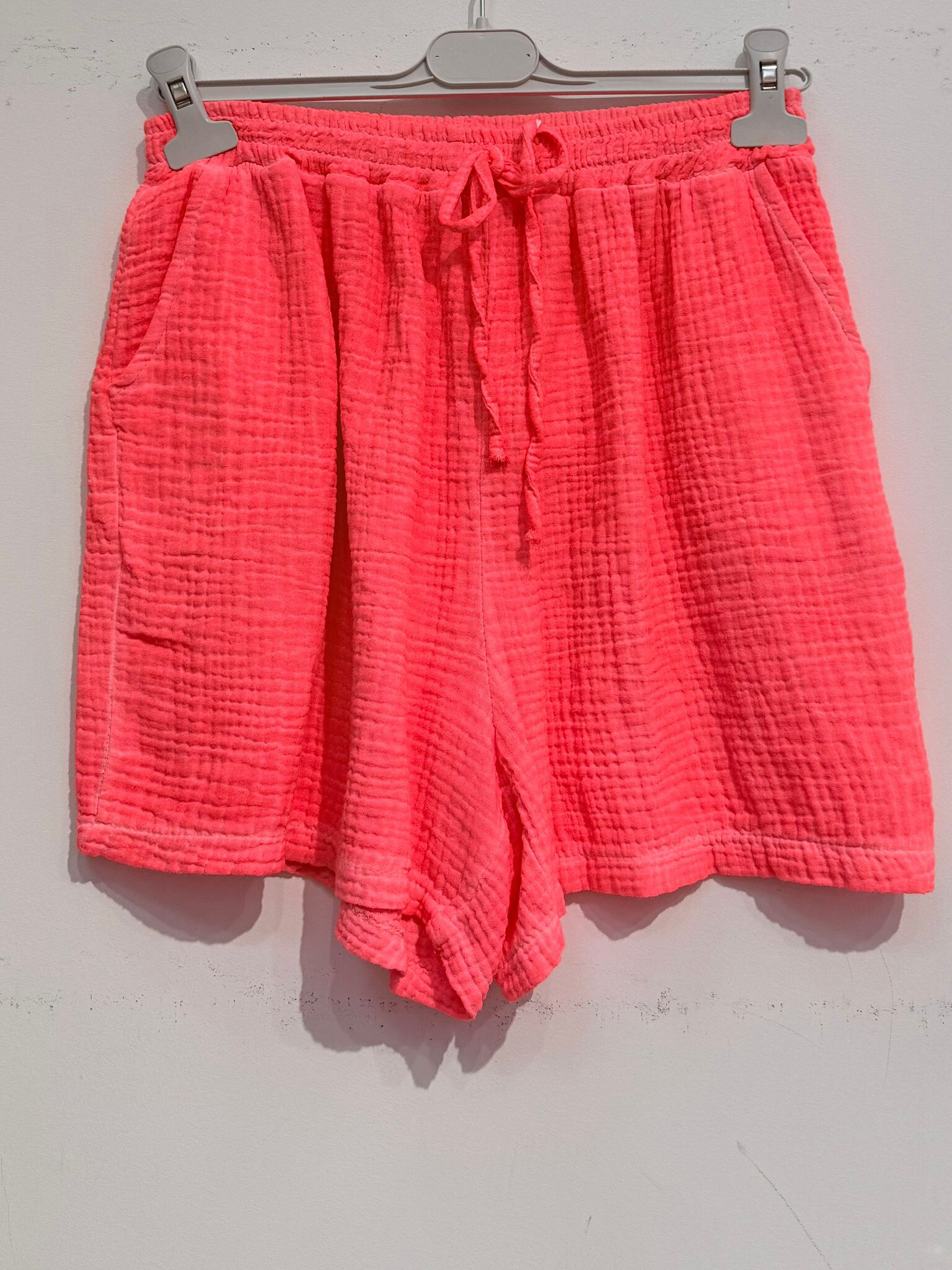 Grossiste Noéline - Short imprimé en gaze de coton