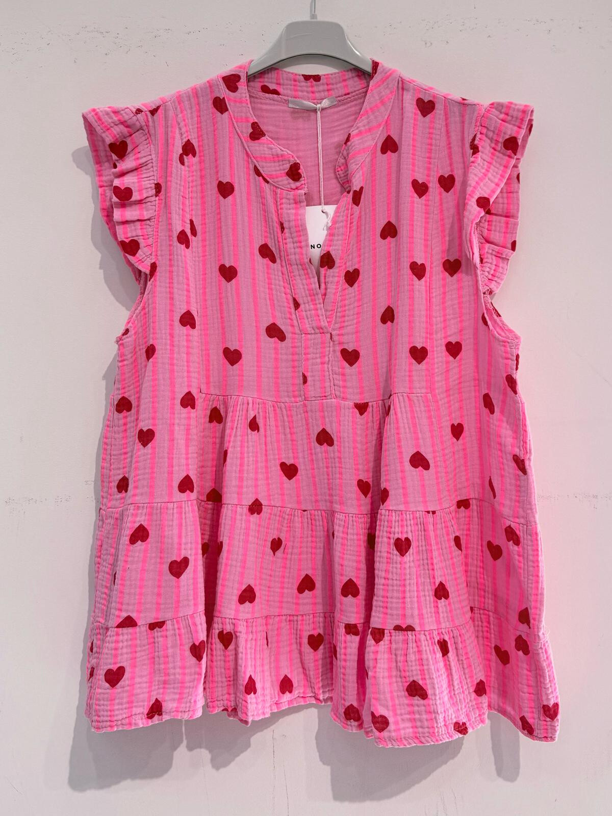 Wholesaler Noéline - Top printed in cotton gauze
