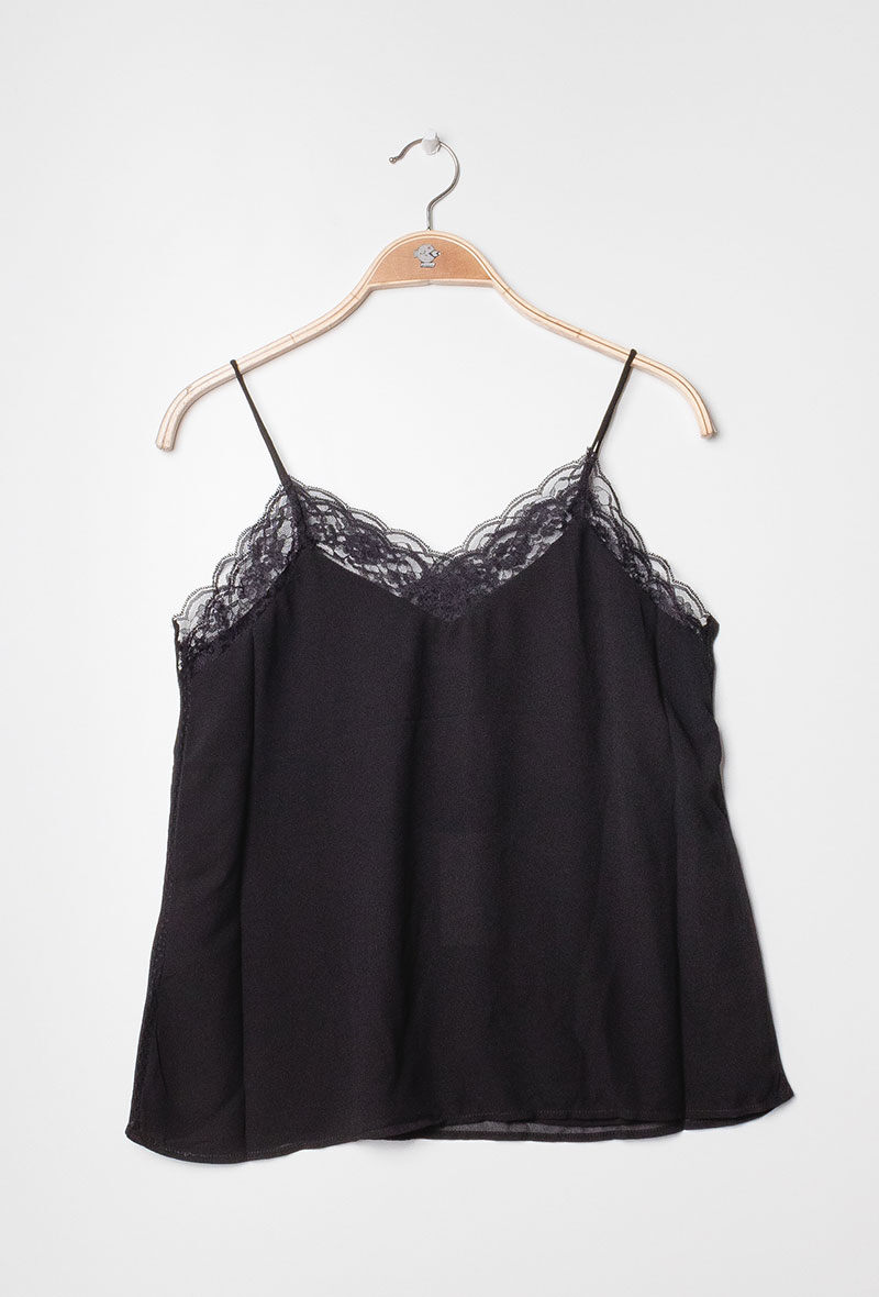 Wholesaler Noémie & Co - Tank top with lace