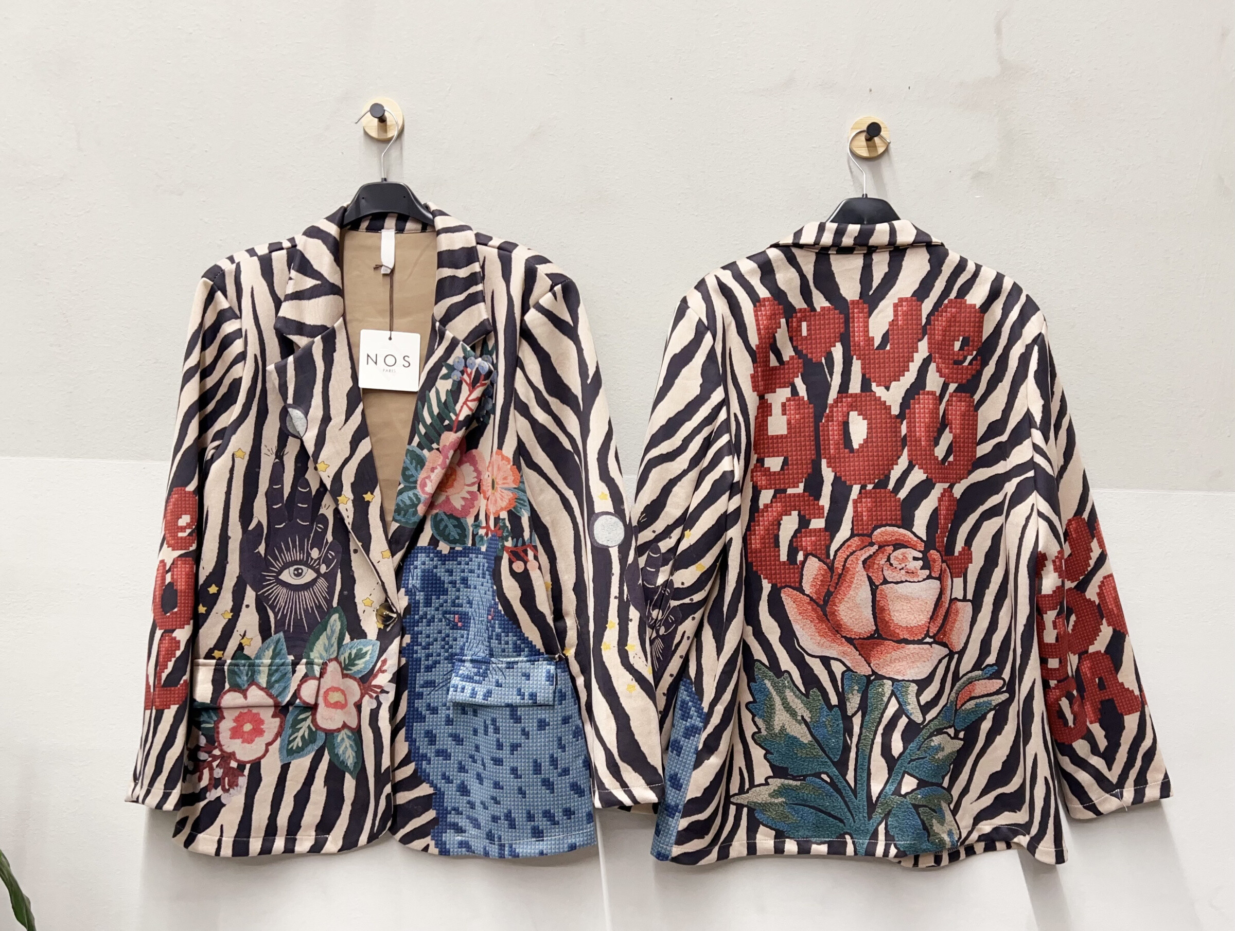 Grossista NOS - Blazer stampato