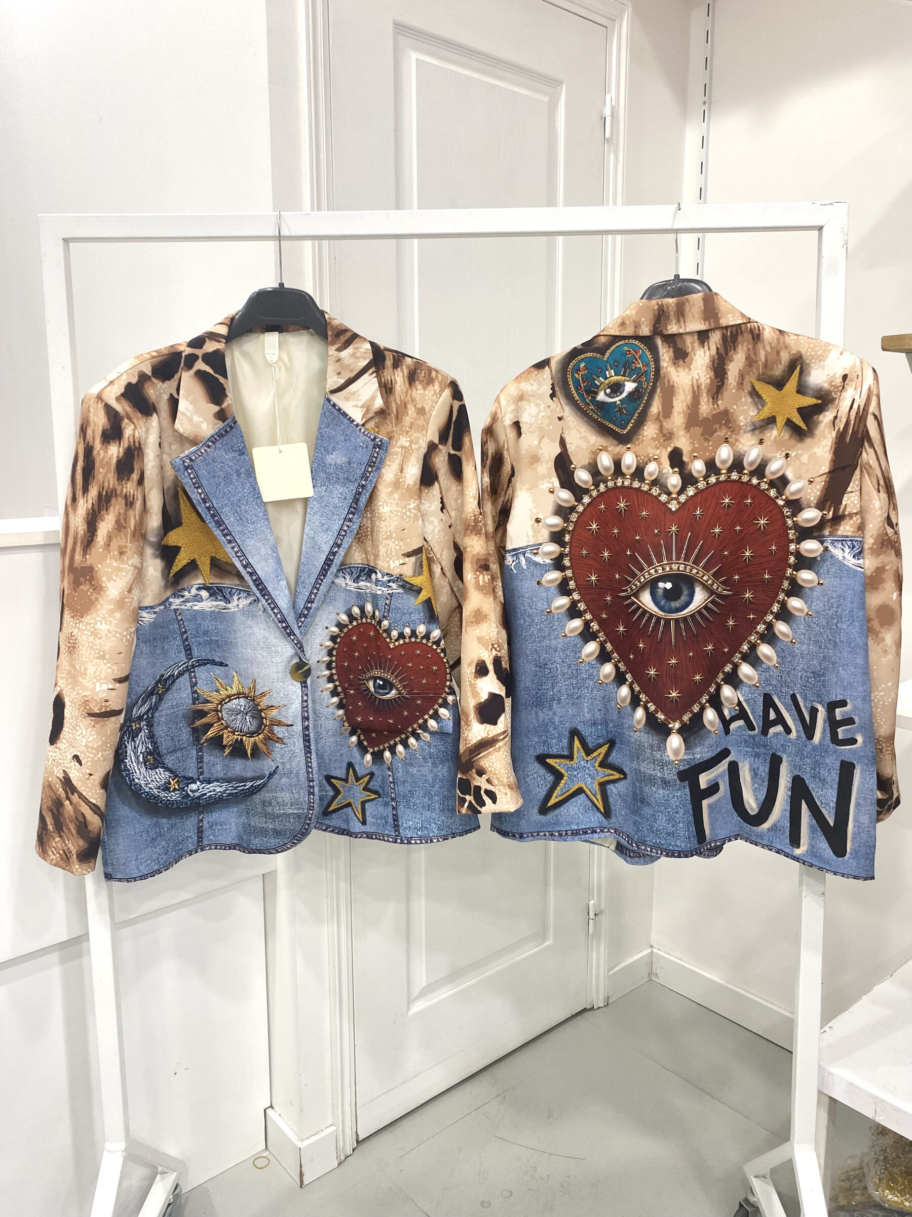 Grossista NOS - Blazer stampato