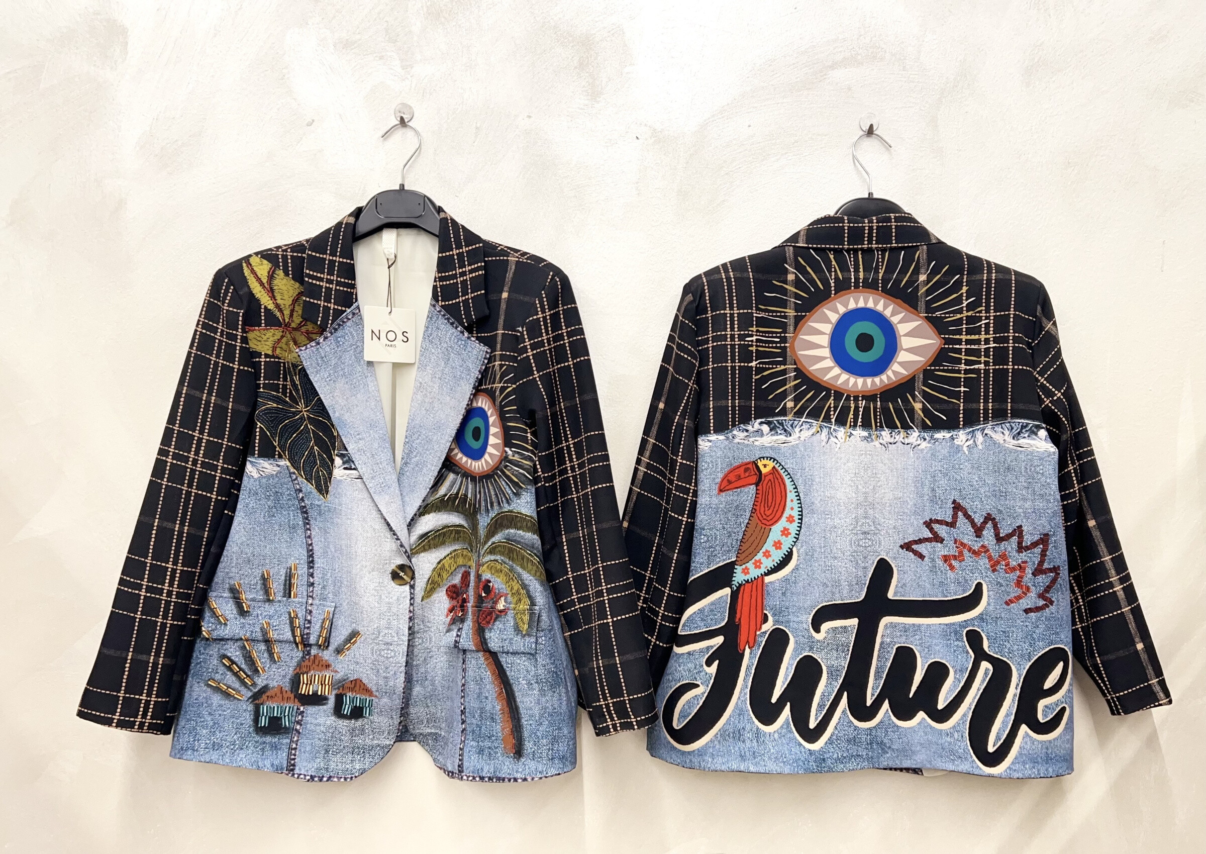 Grossista NOS - Blazer stampato