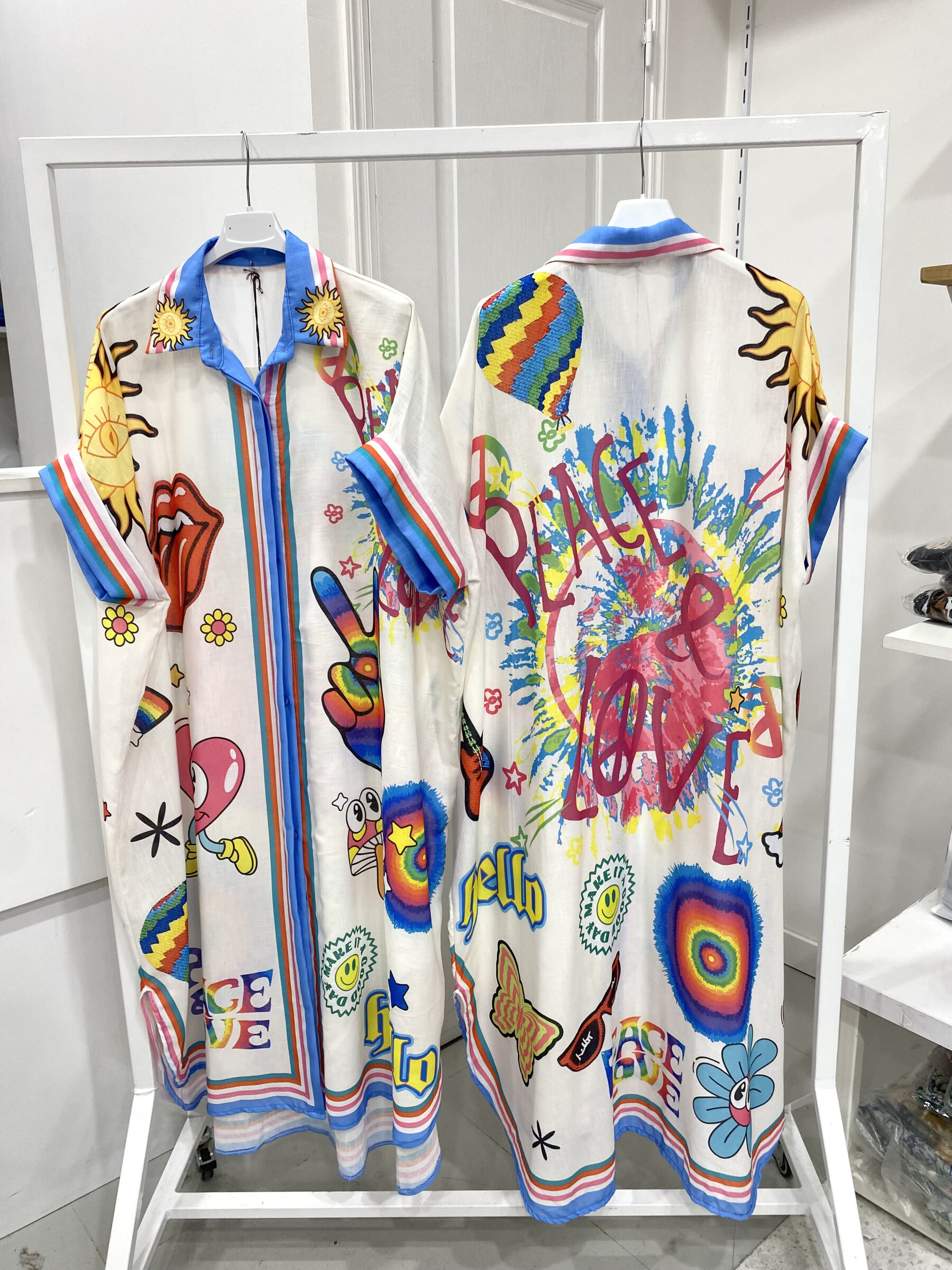 Wholesaler NOS - Long printed shirt