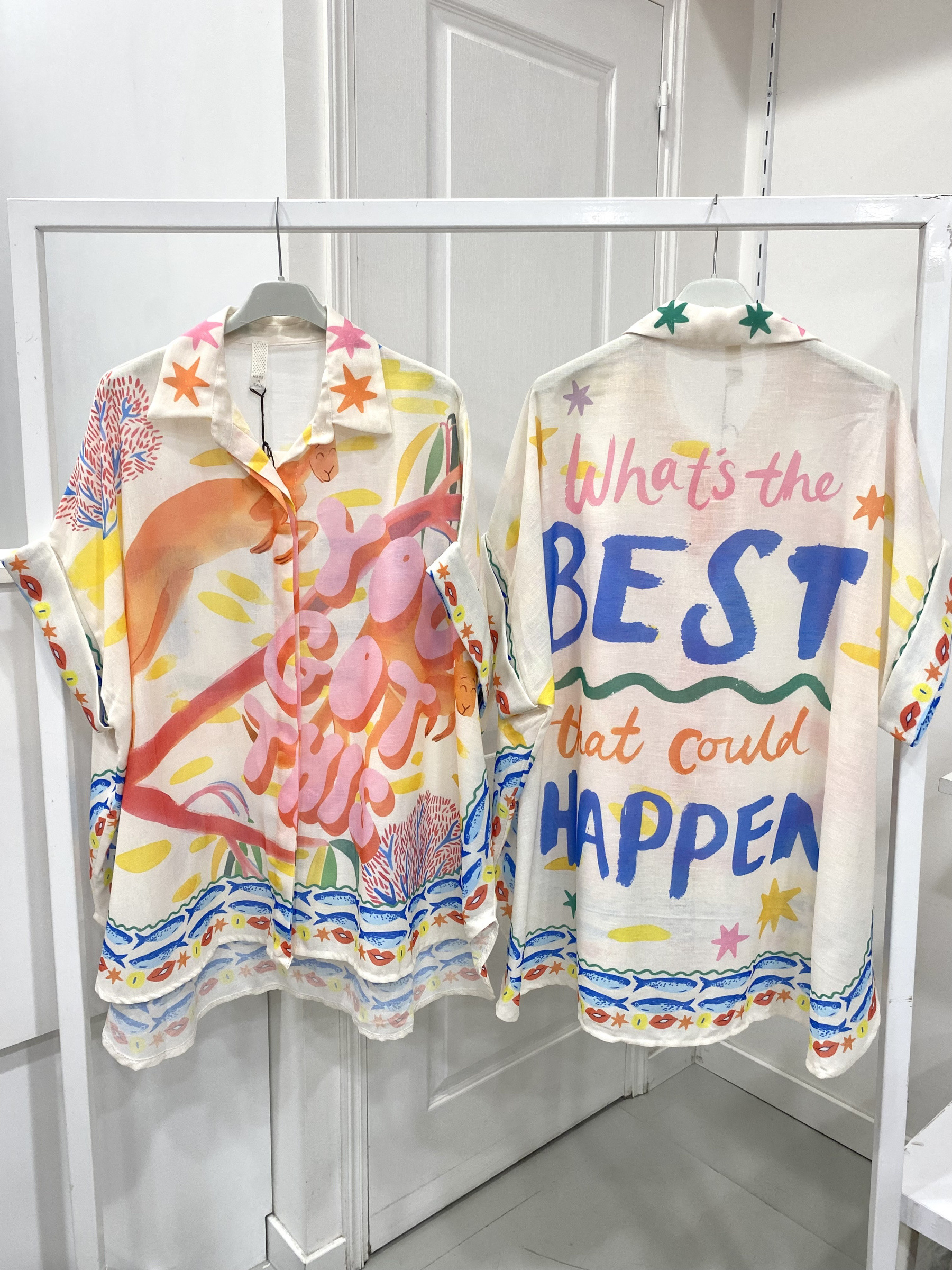 Mayorista NOS - Camisa estampada