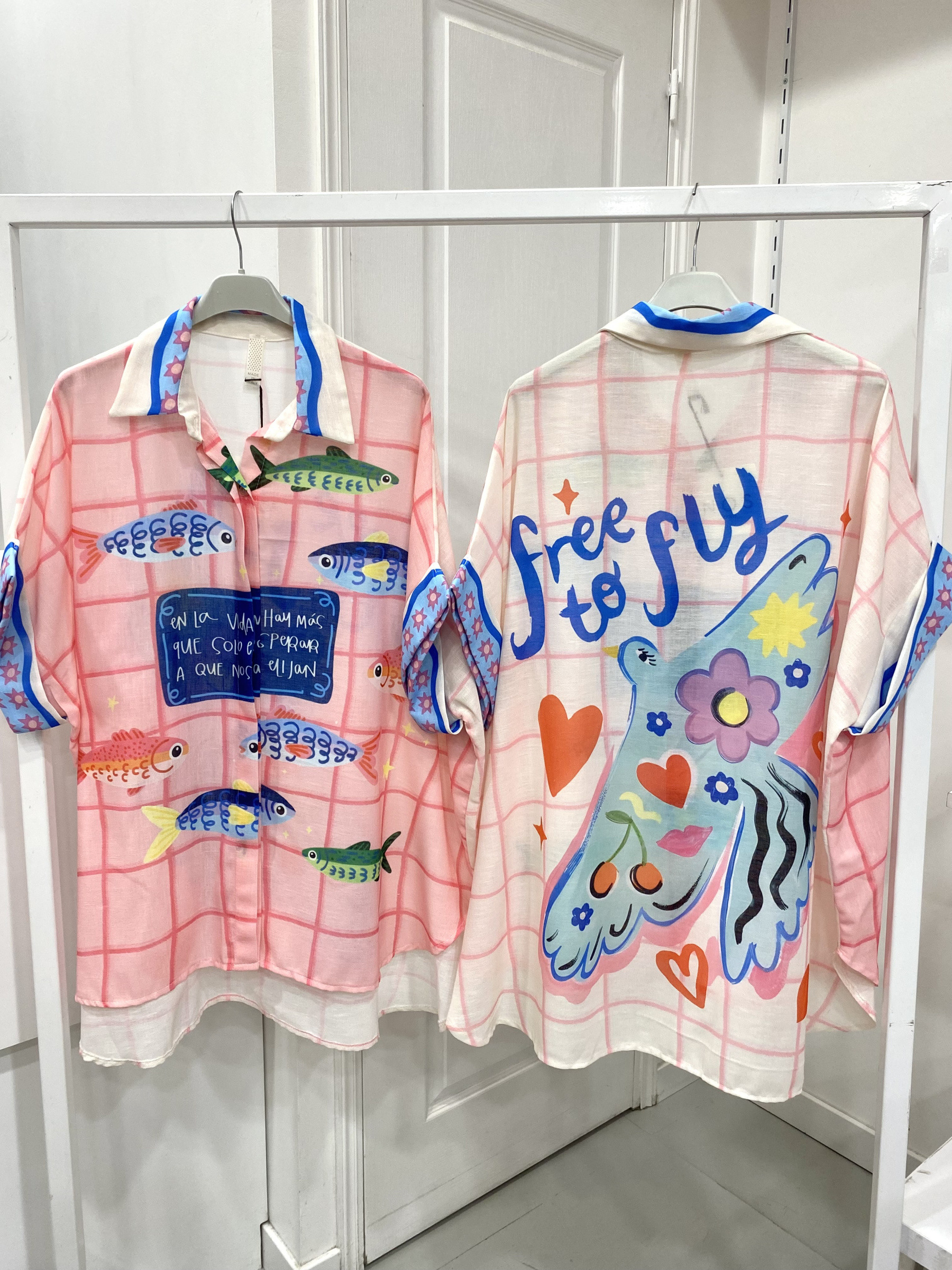 Mayorista NOS - Camisa estampada