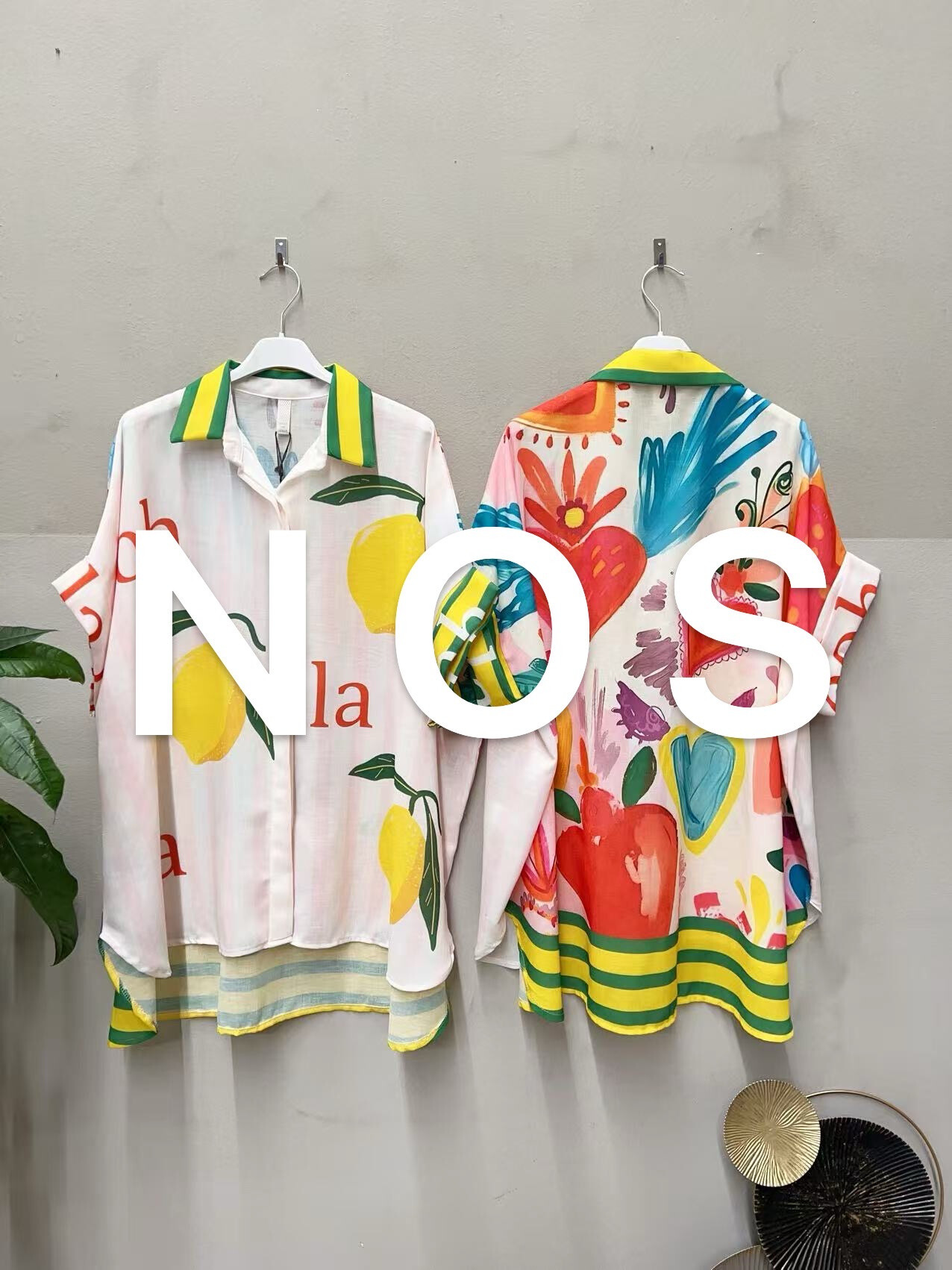 Mayorista NOS - Camisa estampada