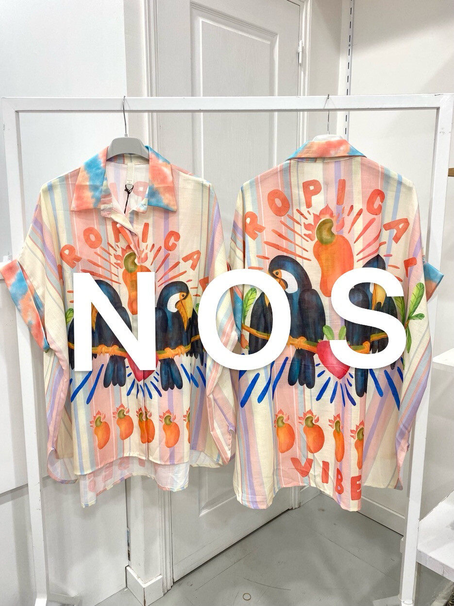 Mayorista NOS - Camisa estampada