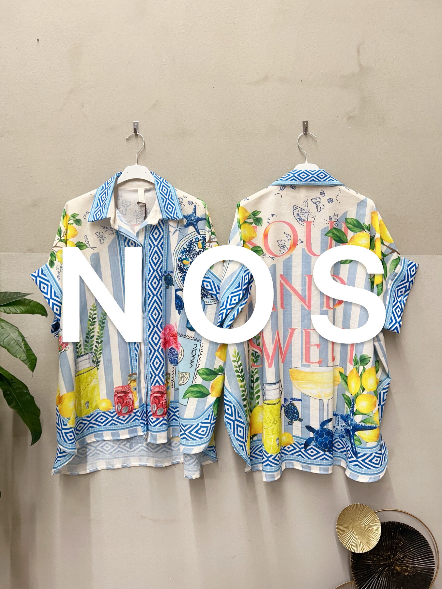 Mayorista NOS - Camisa estampada