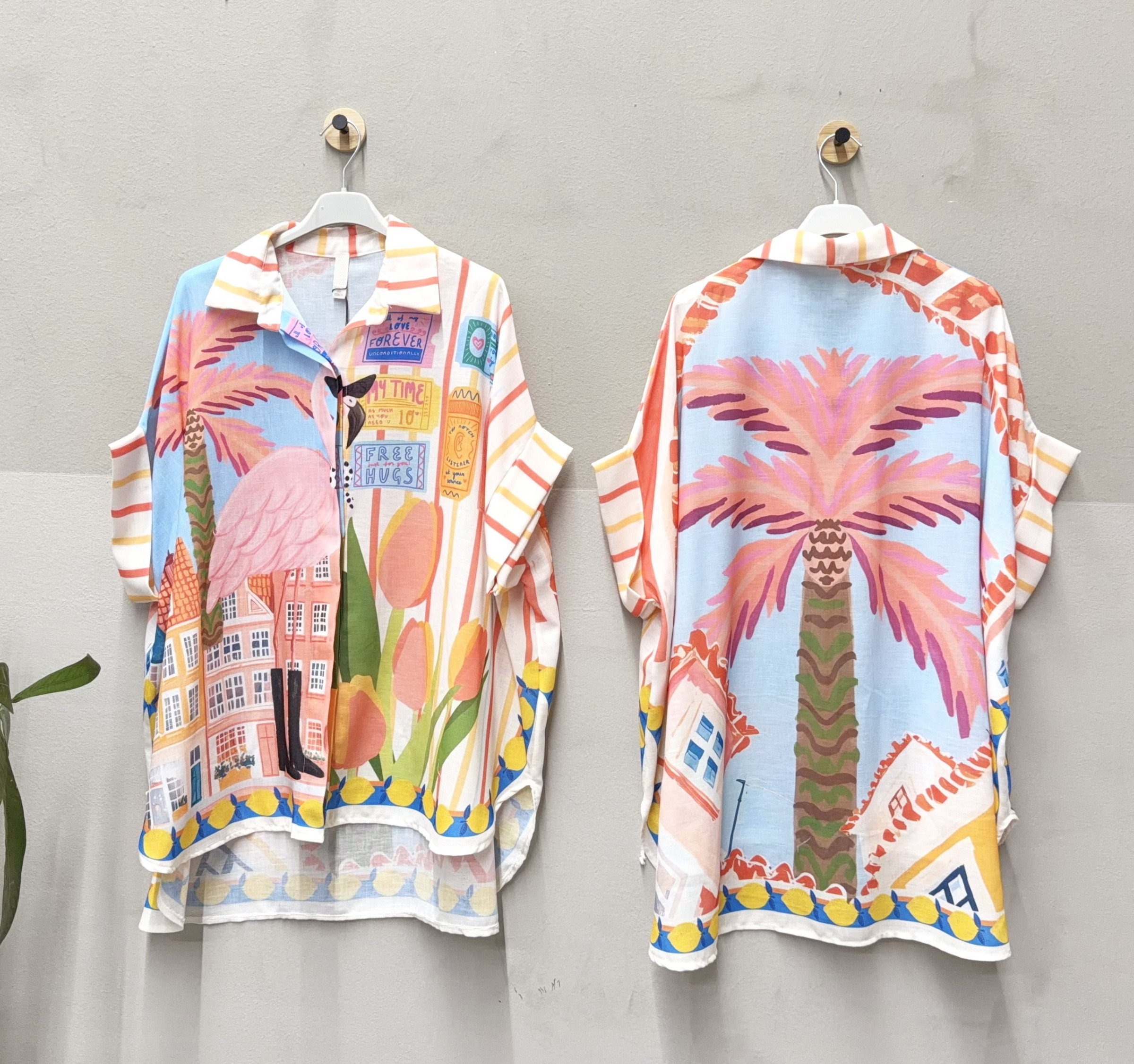 Mayorista NOS - Camisa estampada