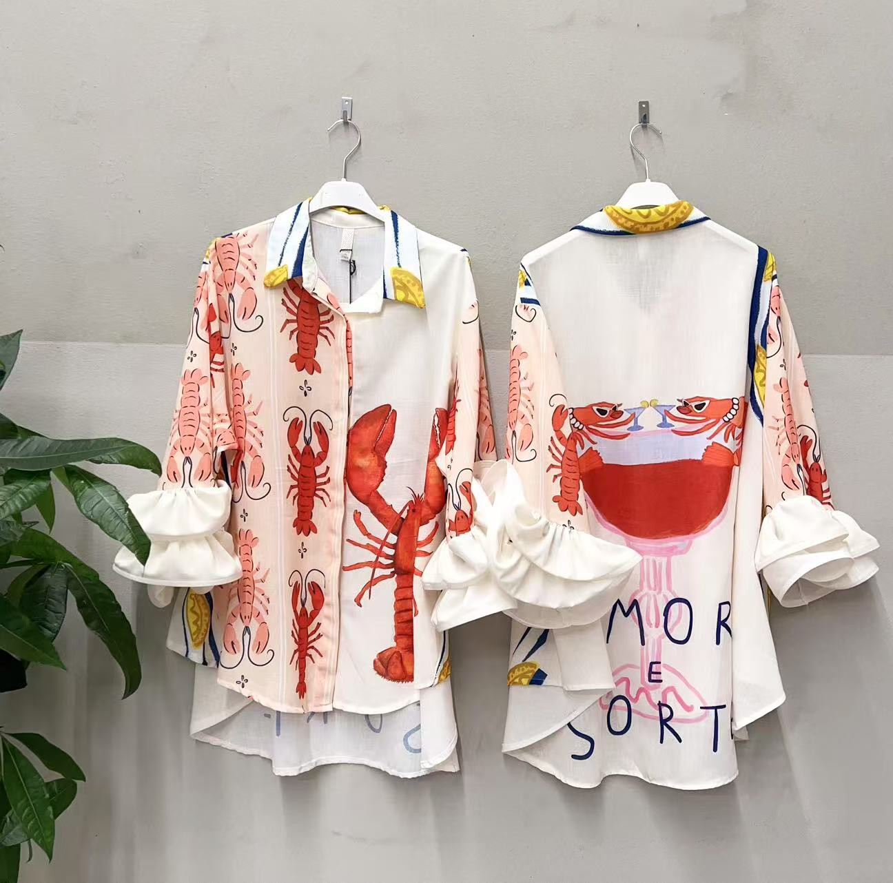 Wholesaler NOS - Shirt with puffy sleeves